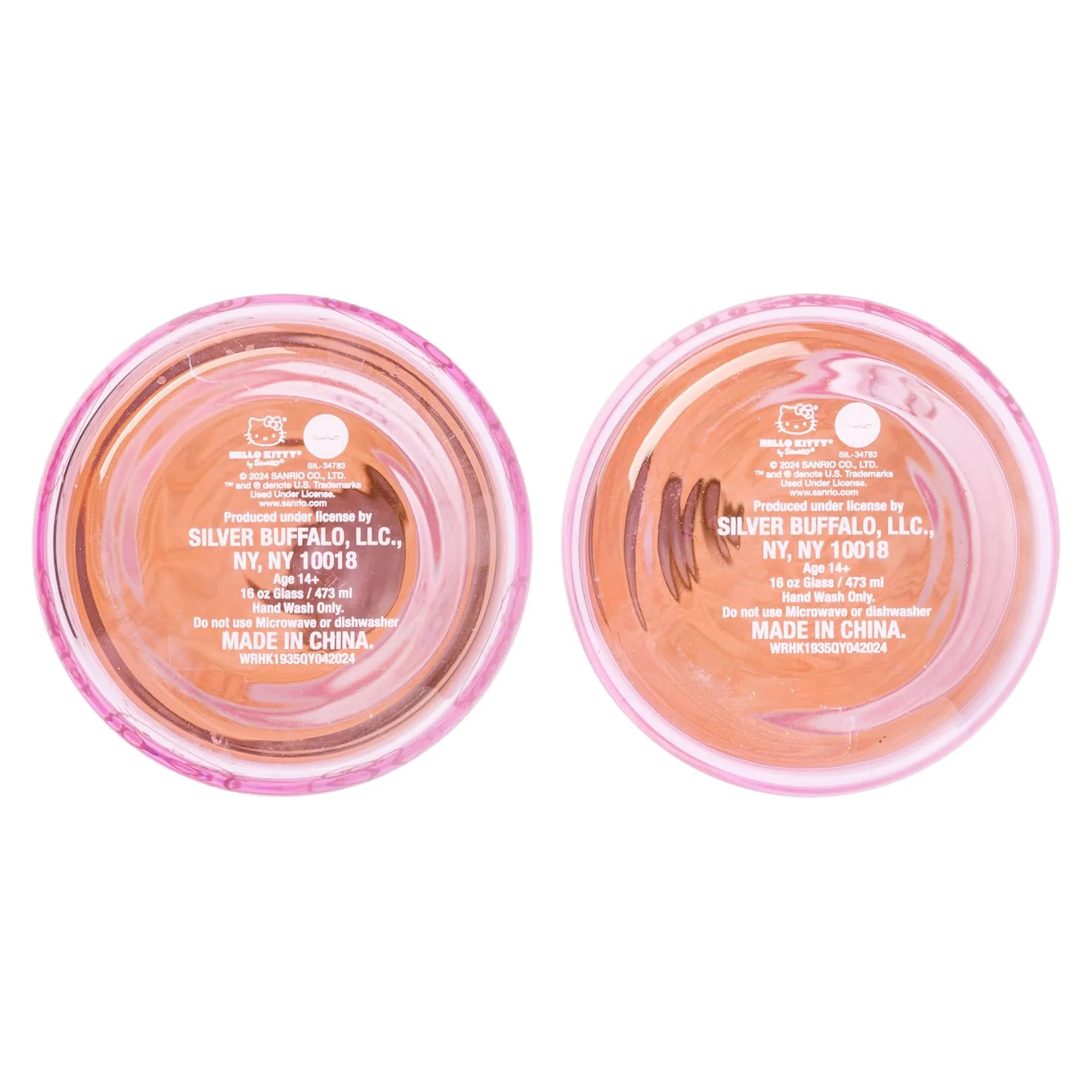 Hello Kitty Pink Glass Jar Tumblers with Bamboo Lid (Set of 2) - Image 6