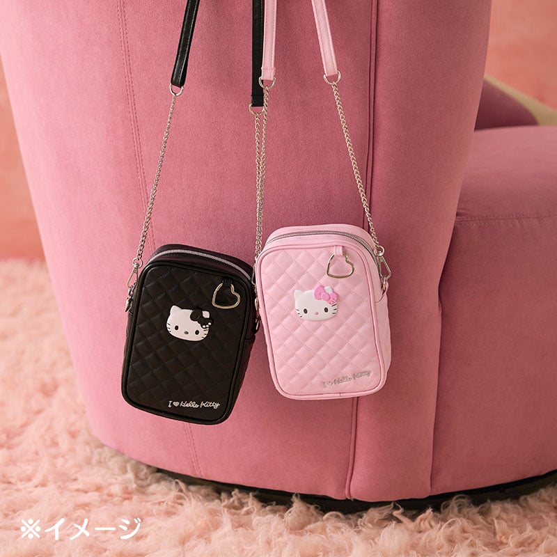 Hello Kitty Pink Quilted Mini Crossbody (I Love Hello Kitty Series) - Image 2