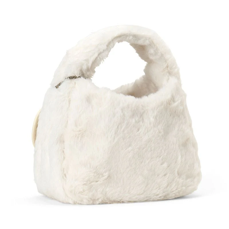 Hello Kitty Plush Boa Crossbody Bag - Image 4