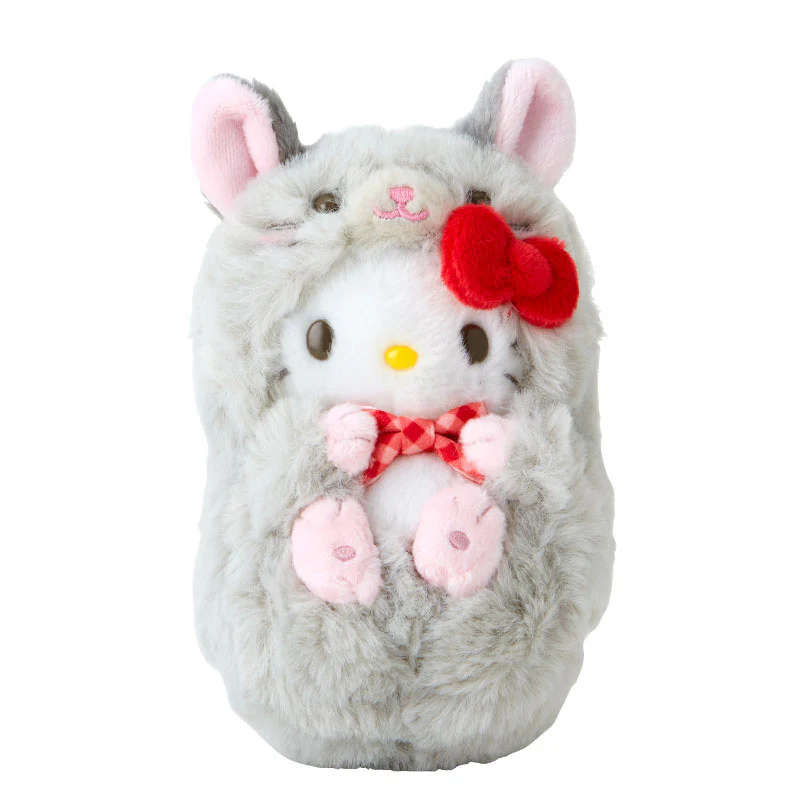 Hello Kitty Plush Keychain Mascot (Fauna Friends Series) - Image 3