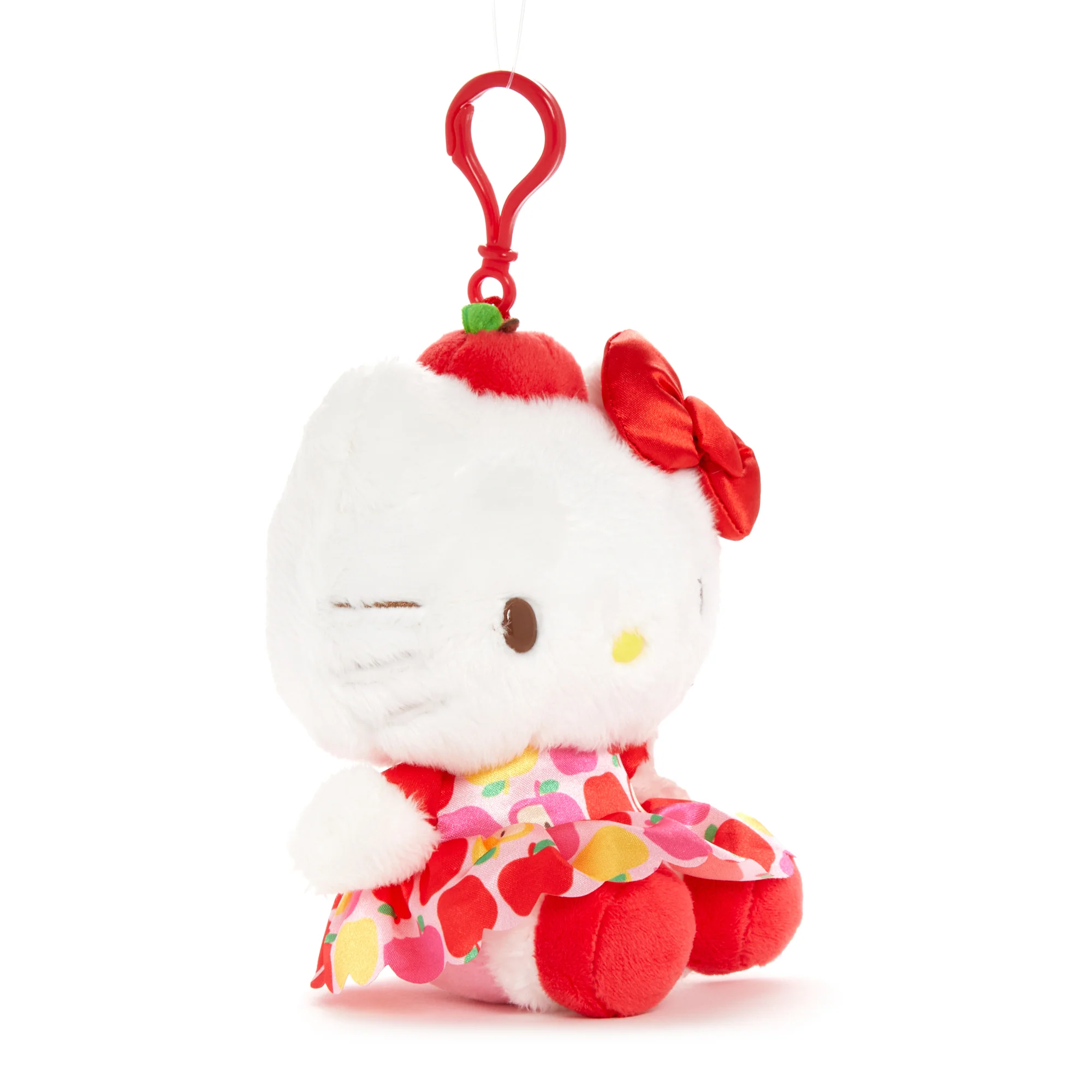 Hello Kitty Plush Mascot Clip (5 Apples Tall Series) - Image 3