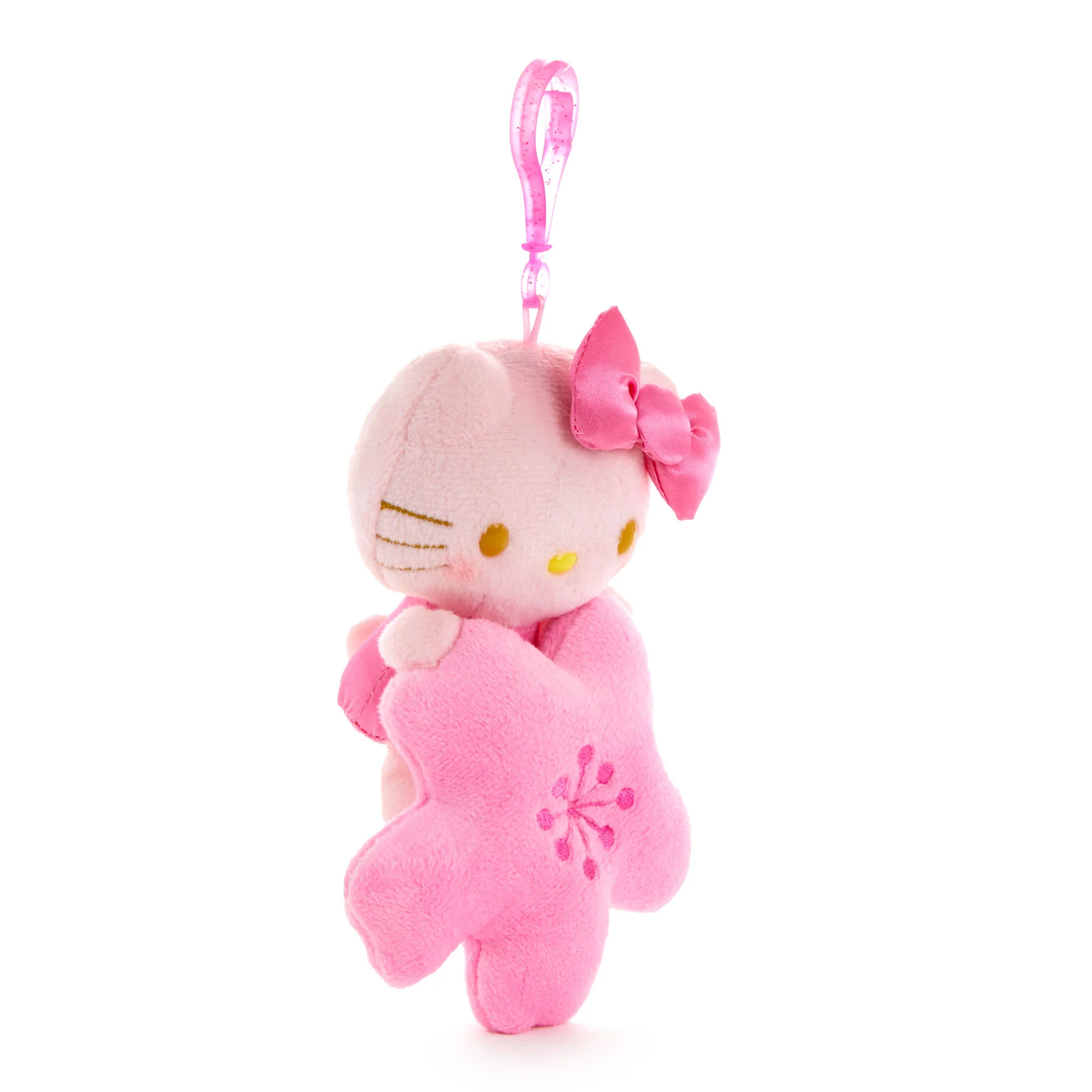 Hello Kitty Plush Mascot Clip (Blushing Sakura Series) - Image 3