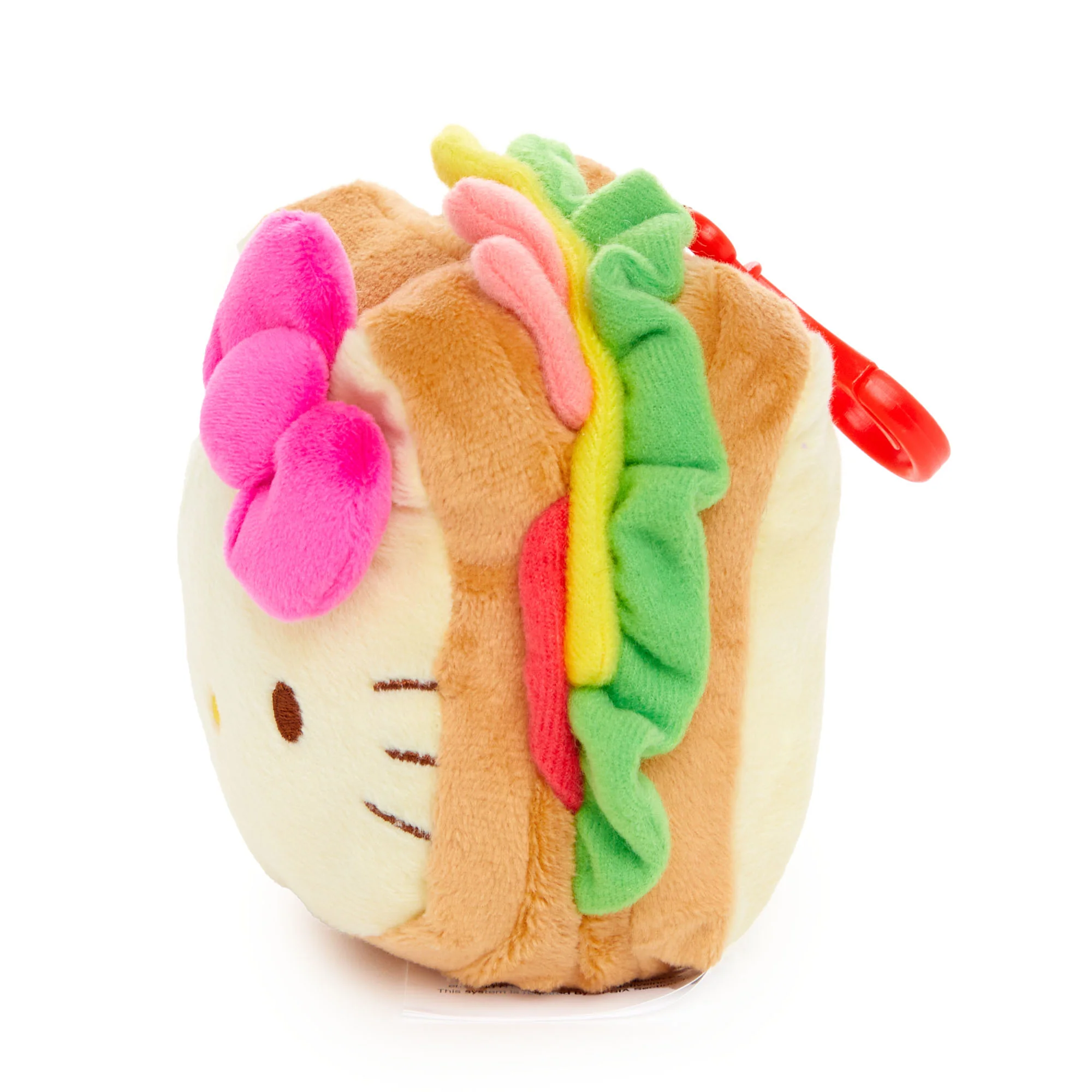 Hello Kitty Plush Mascot Clip (Sandwich) - Image 5