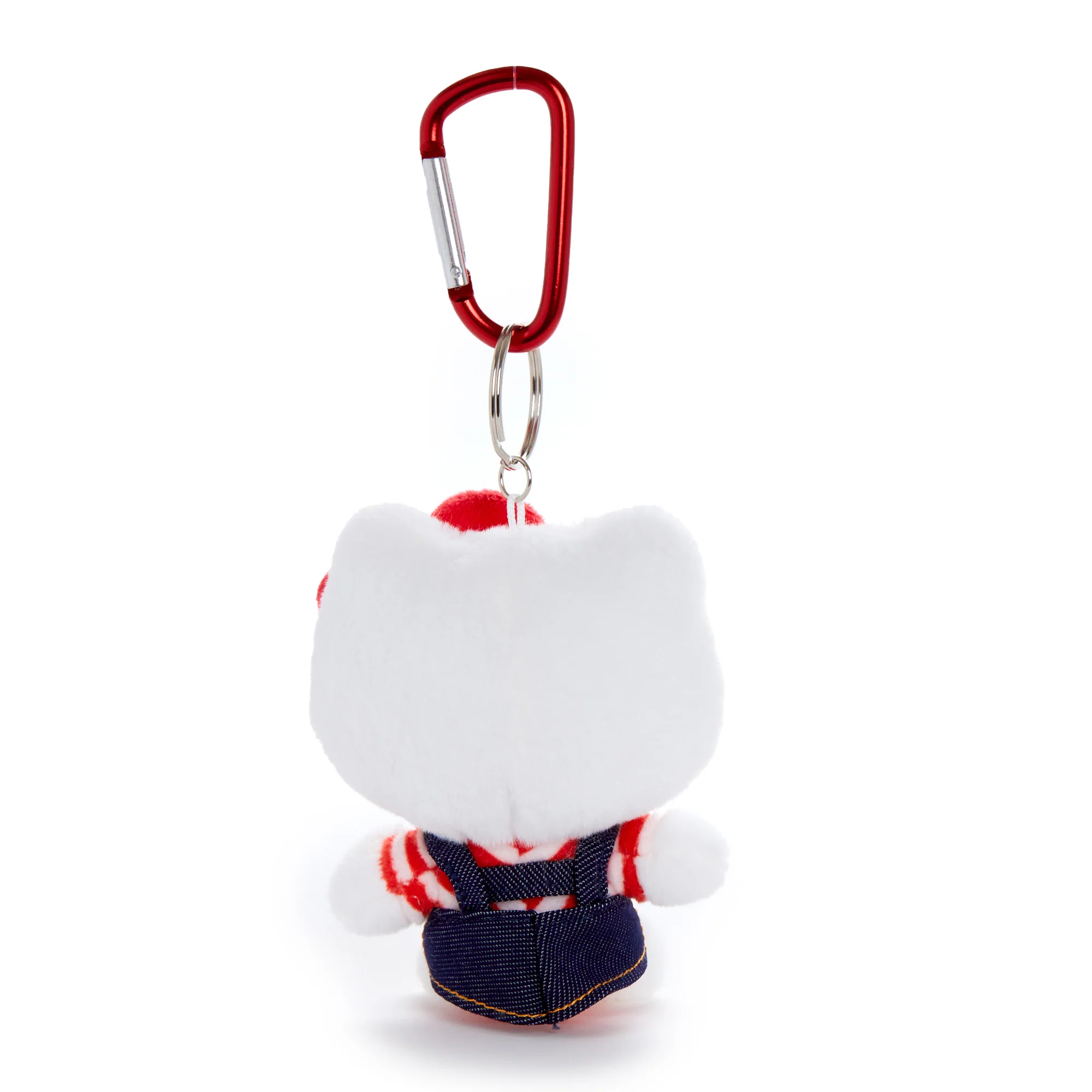 Hello Kitty Plush Mascot Keychain (Denim Jumper) - Image 5