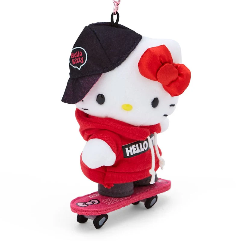 Hello Kitty Plush Mascot Keychain (Sk8r Squad Series) - Image 2