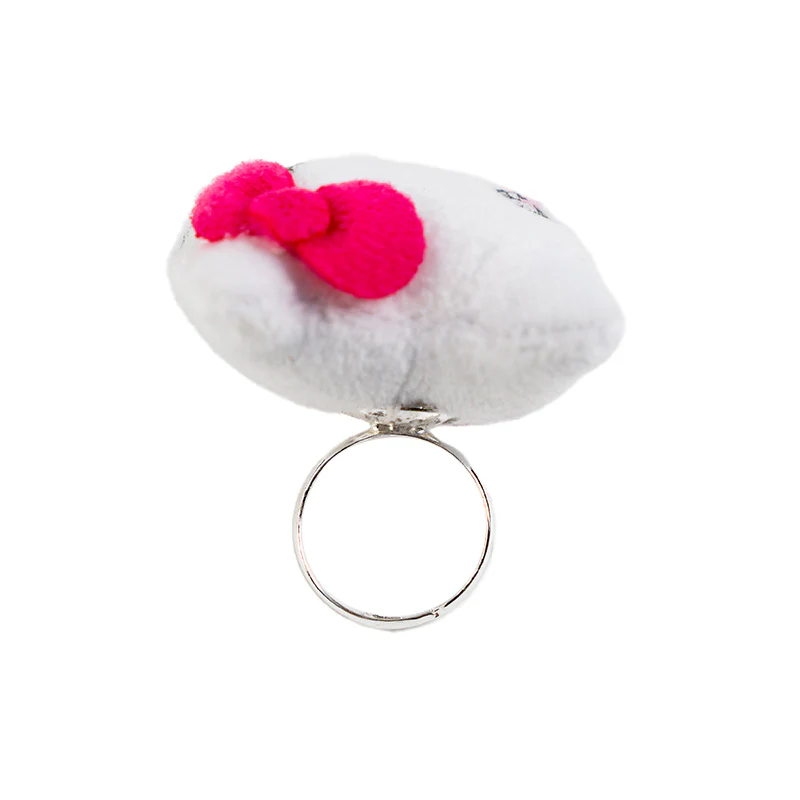 Hello Kitty Plush Mascot Ring - Image 2