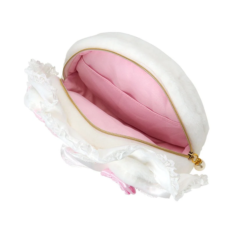 Hello Kitty Plush Zipper Pouch (Lace and Frills Series) - Image 2