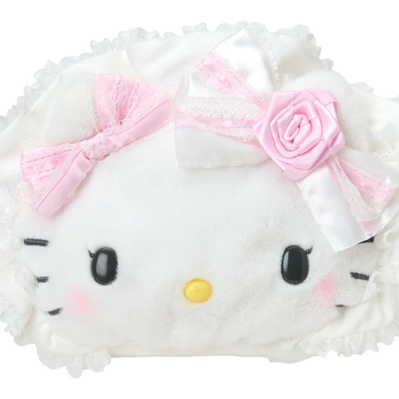 Hello Kitty Plush Zipper Pouch (Lace and Frills Series) - Image 4