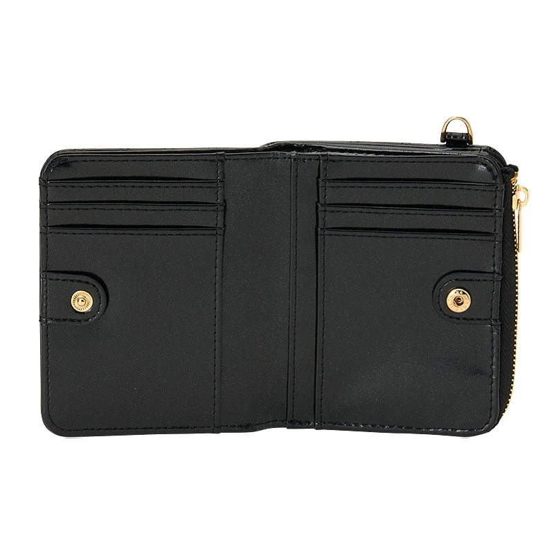 Hello Kitty Quilted Bi-Fold Wallet (Black) - Image 2