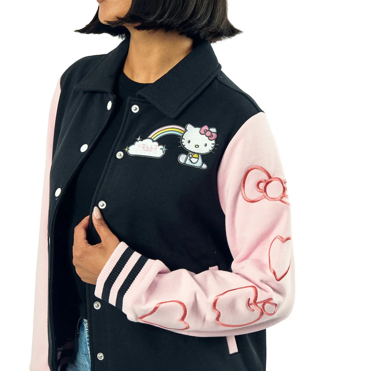 Hello Kitty Rainbow Varsity Jacket - Image 2