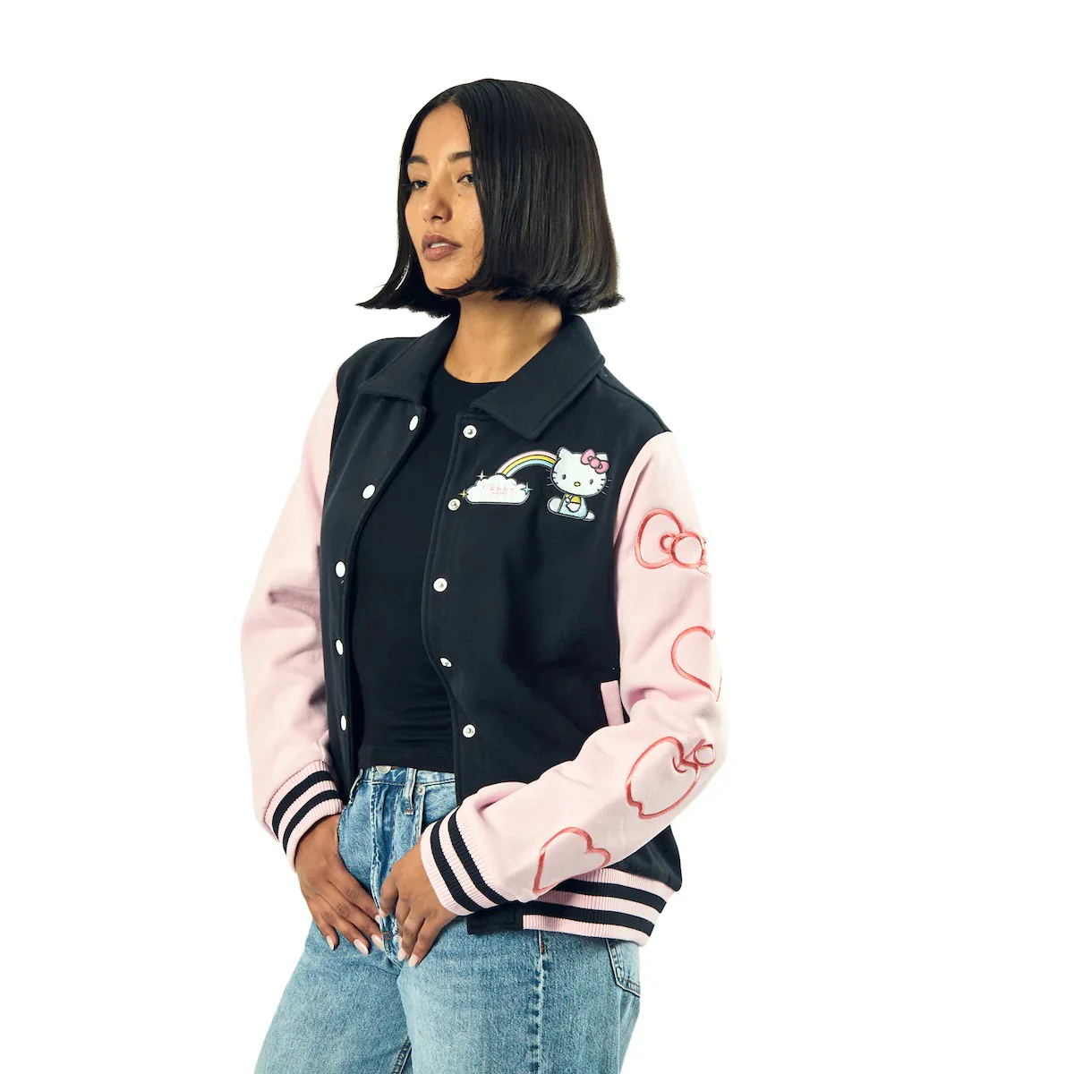 Hello Kitty Rainbow Varsity Jacket - Image 6