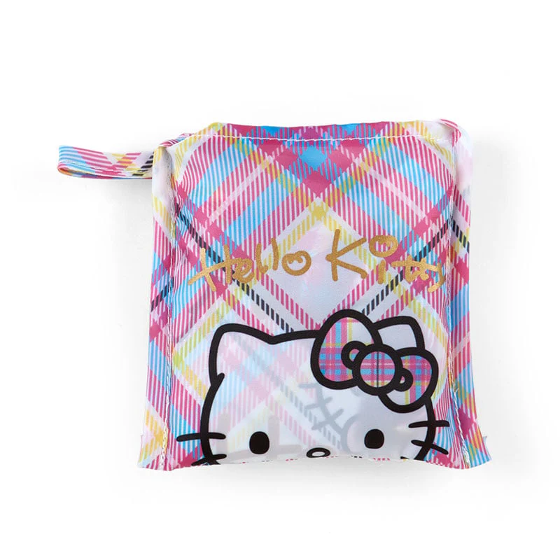 Hello Kitty Reusable Tote Bag (Hello Kitty Dress Tartan Series) - Image 3