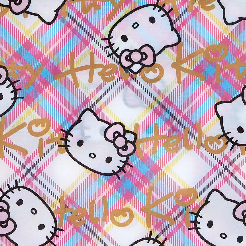 Hello Kitty Reusable Tote Bag (Hello Kitty Dress Tartan Series) - Image 4