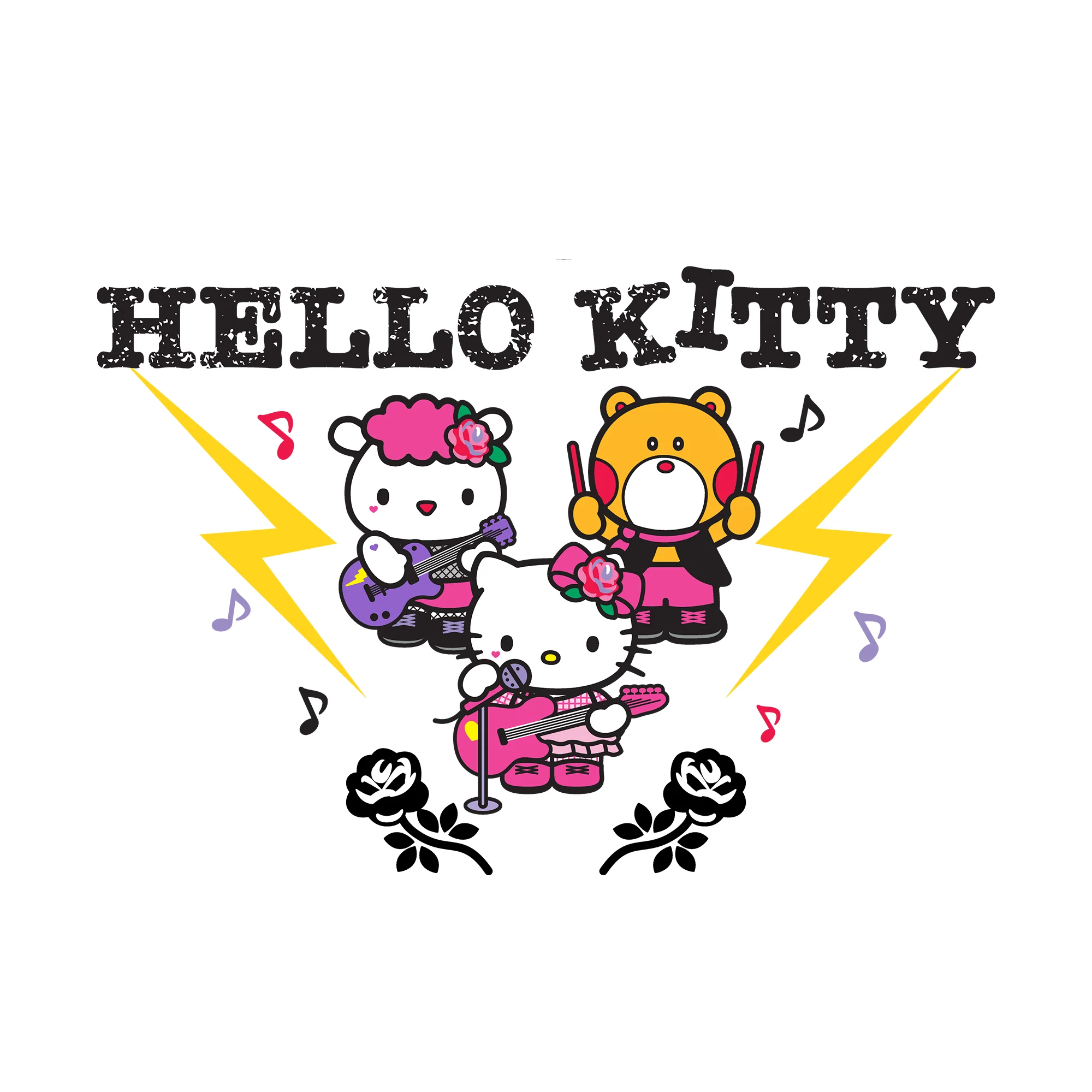Hello Kitty Rock Show Trio Tee - Image 2