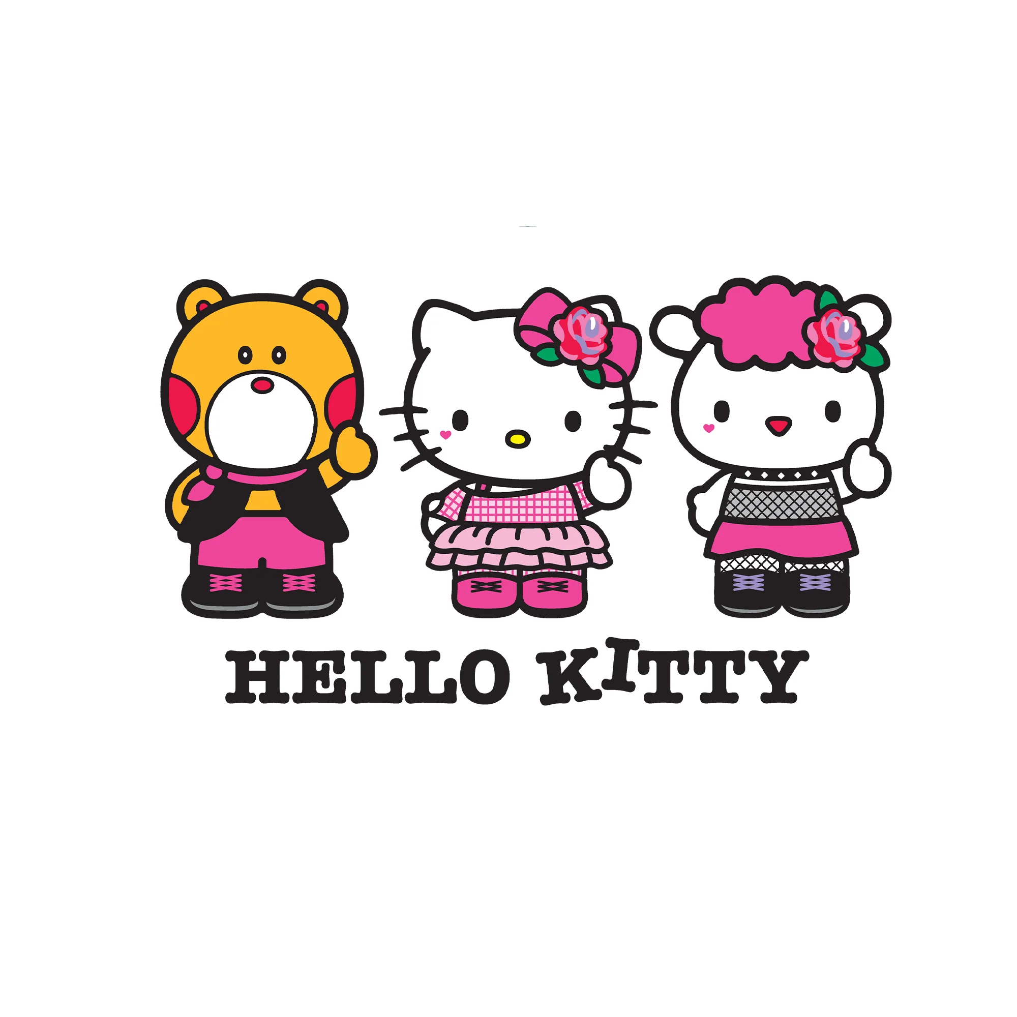 Hello Kitty Rockin' Trio Tee - Image 2