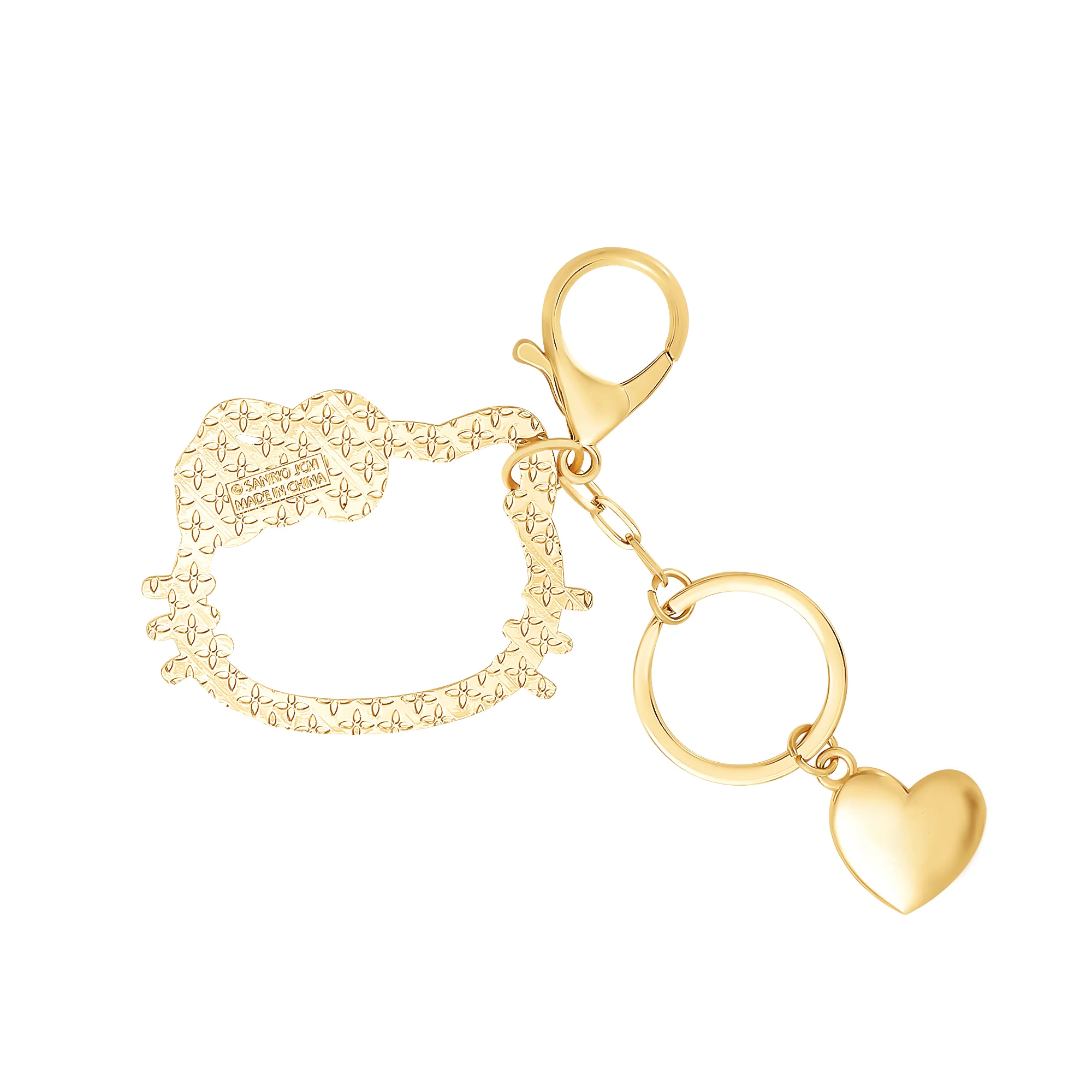 Hello Kitty Silhouette Heart Keychain - Image 3