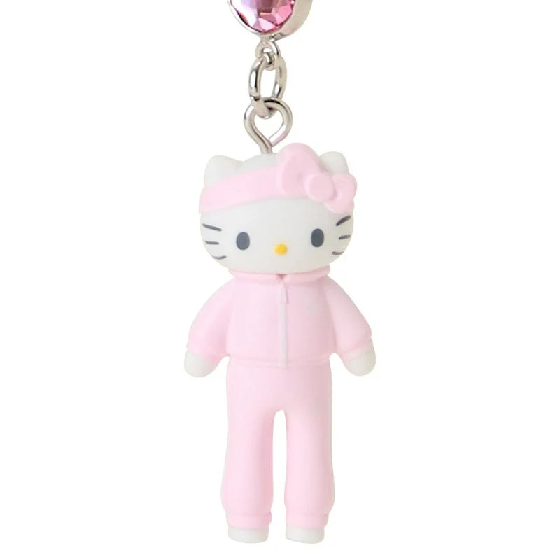 Hello Kitty Sporty Smartphone Charm (Sanrio Closet Collection) - Image 2