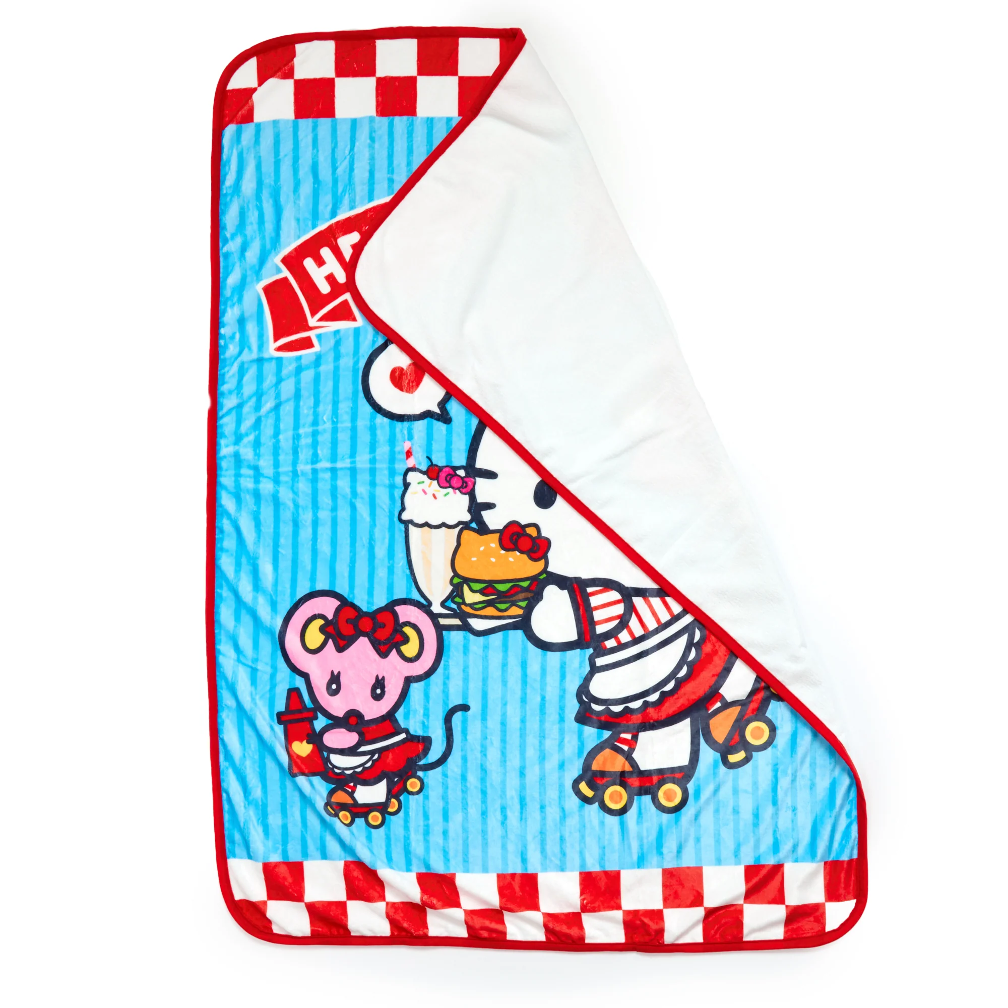 Hello Kitty Throw Blanket (Classic Carhop Series) - Image 2