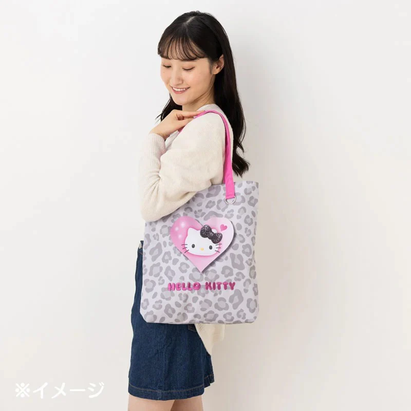 Hello Kitty Tote Bag (Animal Print Monochrome Series) - Image 2