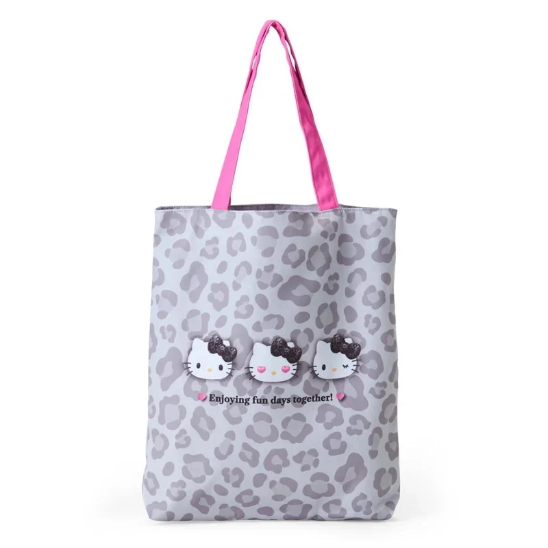 Hello Kitty Tote Bag (Animal Print Monochrome Series) - Image 4