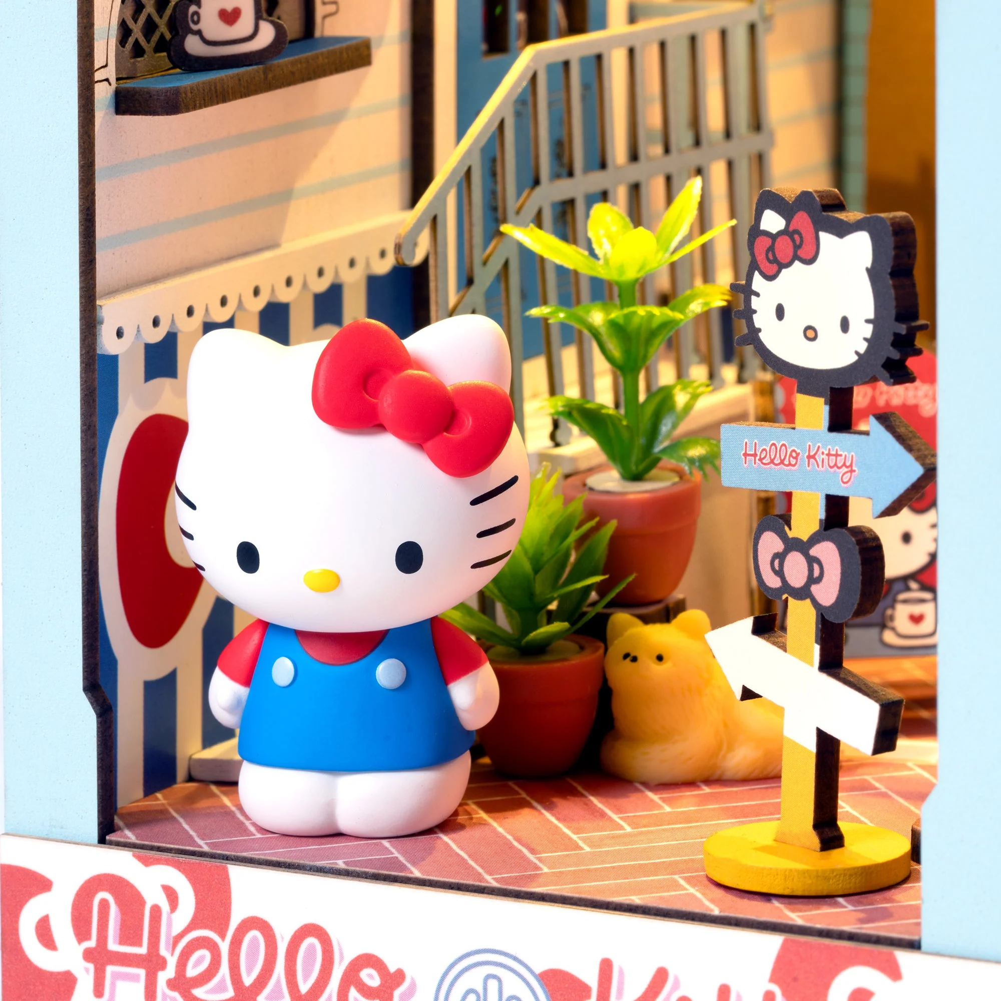 Hello Kitty Town Square DIY Book Nook Kit - Image 2