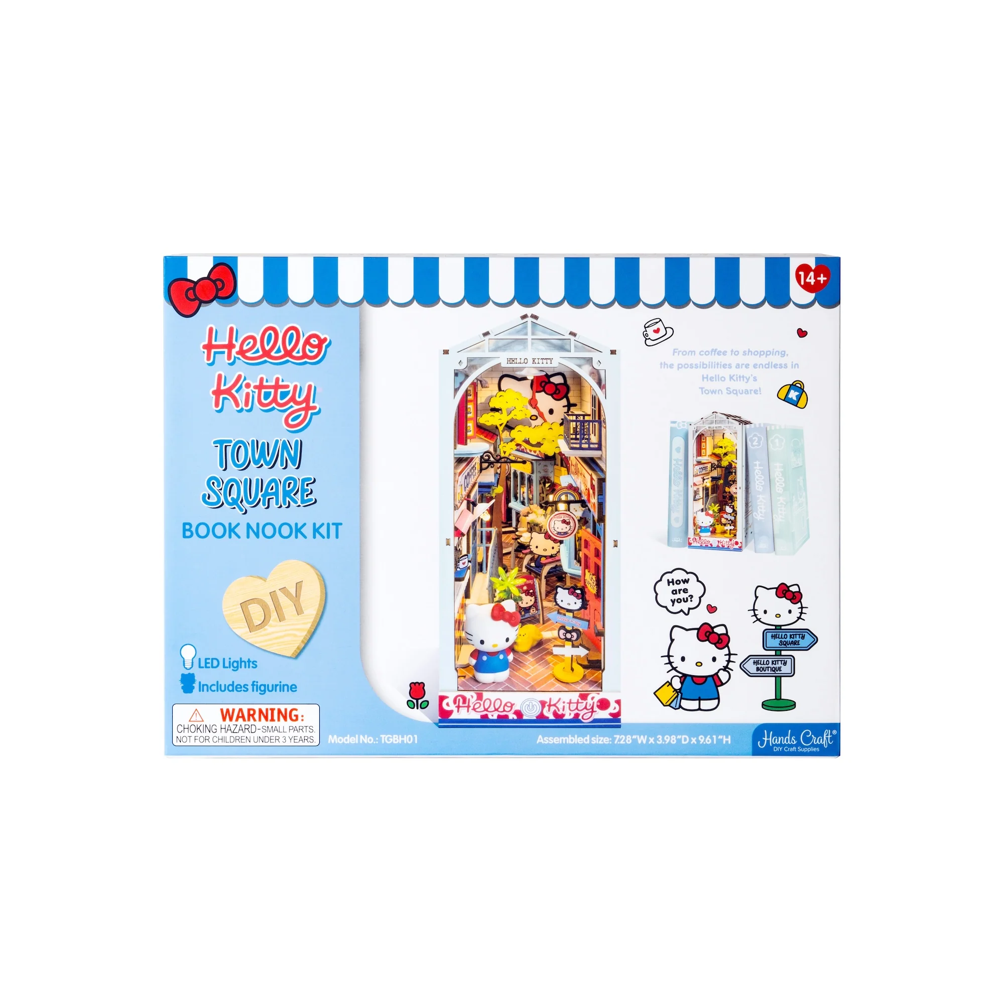 Hello Kitty Town Square DIY Book Nook Kit - Image 3