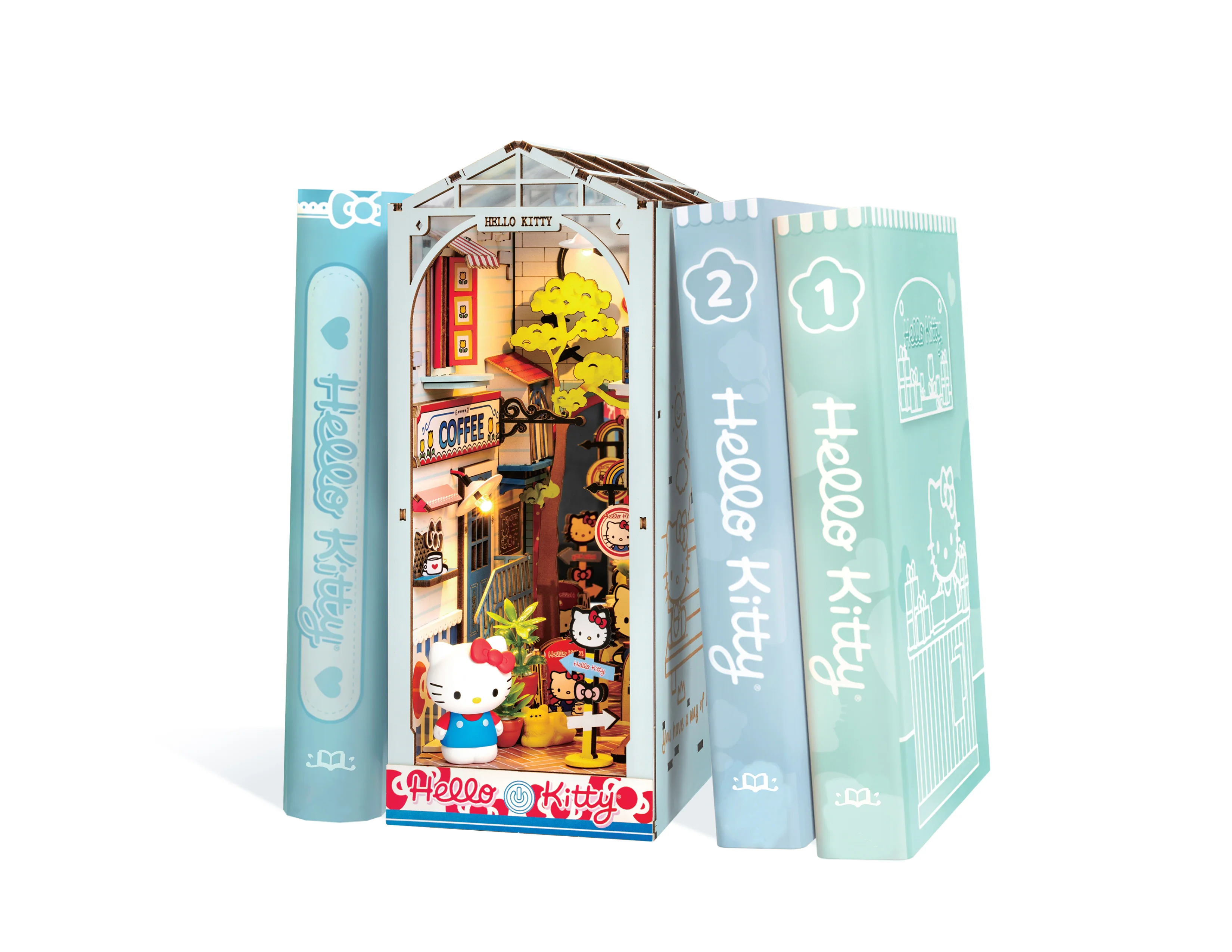 Hello Kitty Town Square DIY Book Nook Kit - Image 5