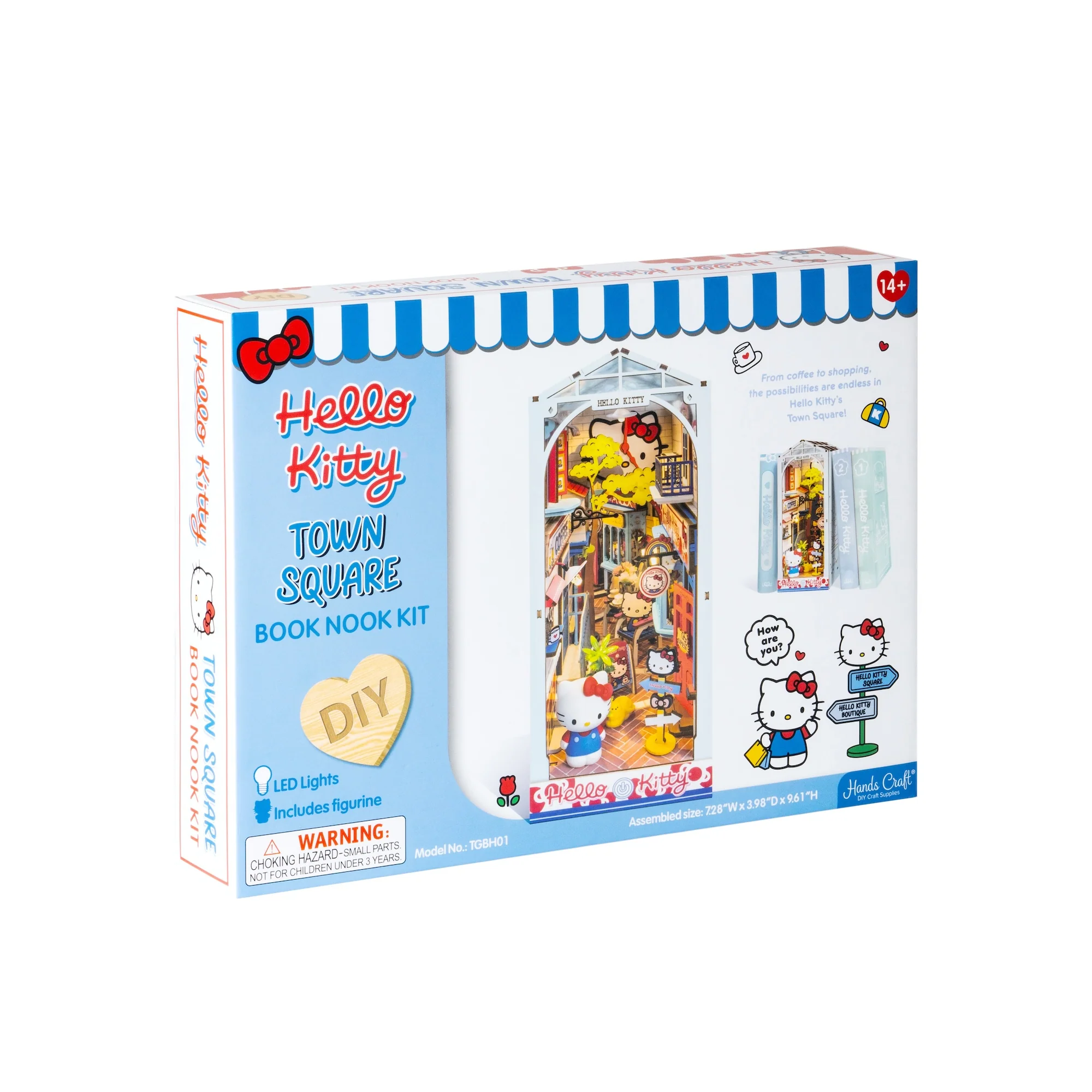 Hello Kitty Town Square DIY Book Nook Kit - Image 8