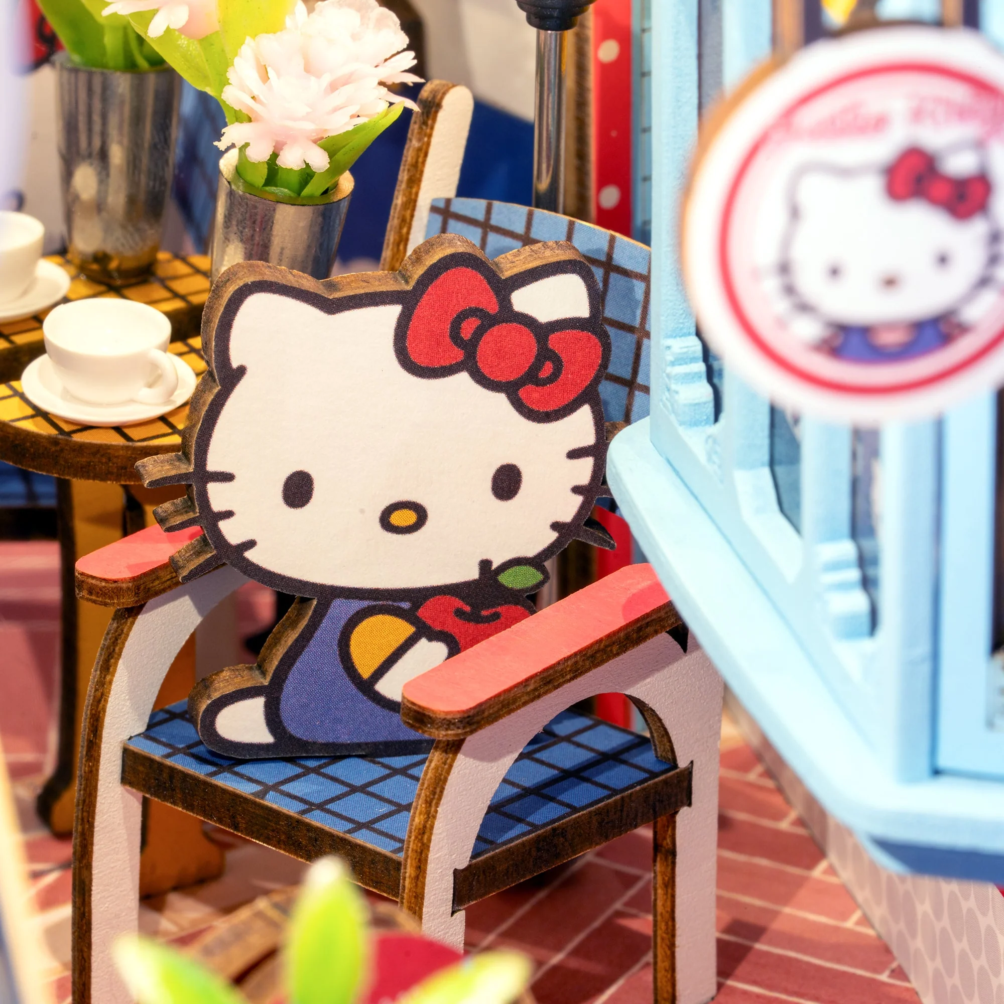 Hello Kitty Town Square DIY Book Nook Kit - Image 9