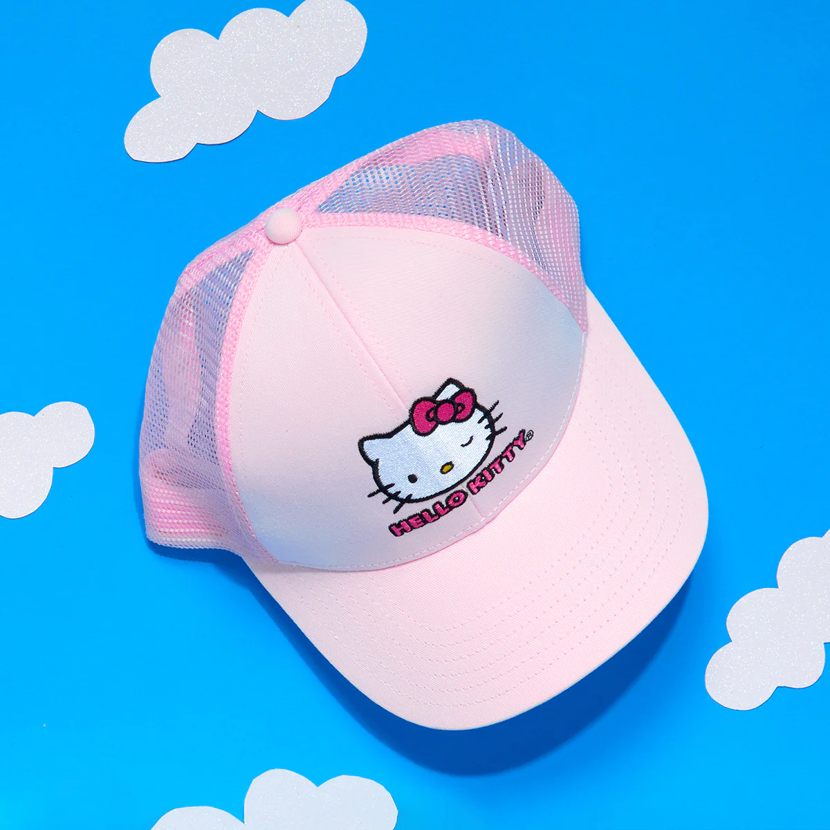 Hello Kitty Winking Trucker Hat - Image 2