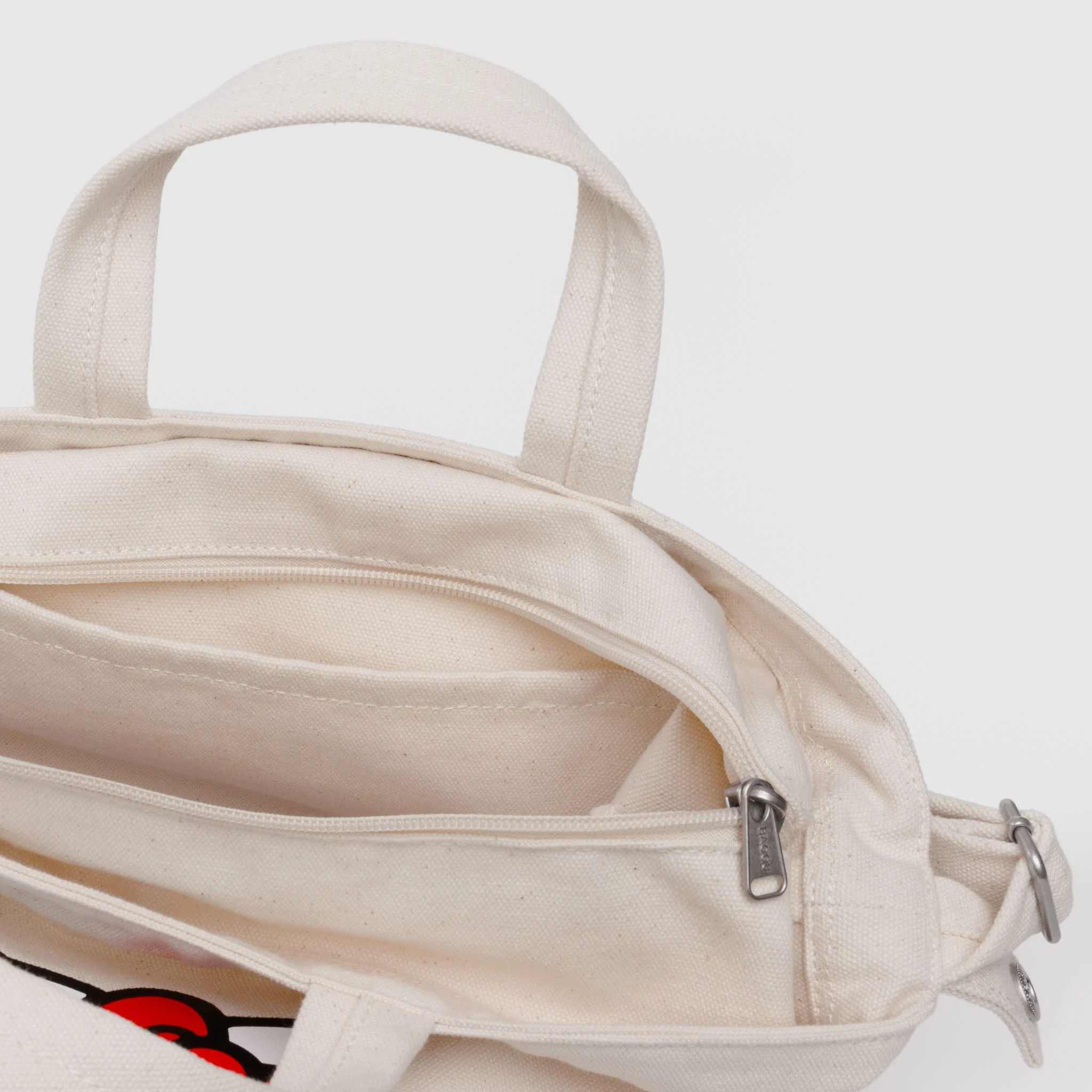 Hello Kitty x Baggu Horizontal Zip Duck Bag (Big Face) - Image 3