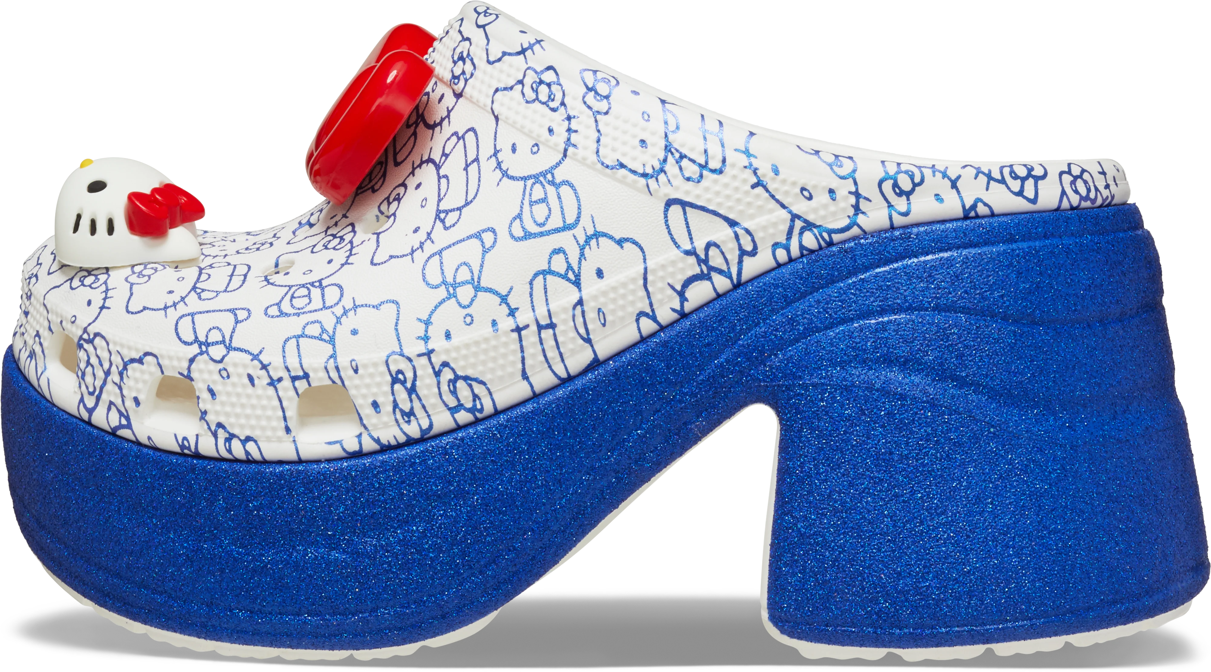 Hello Kitty x Crocs Adult Siren Heeled Clog - Image 6