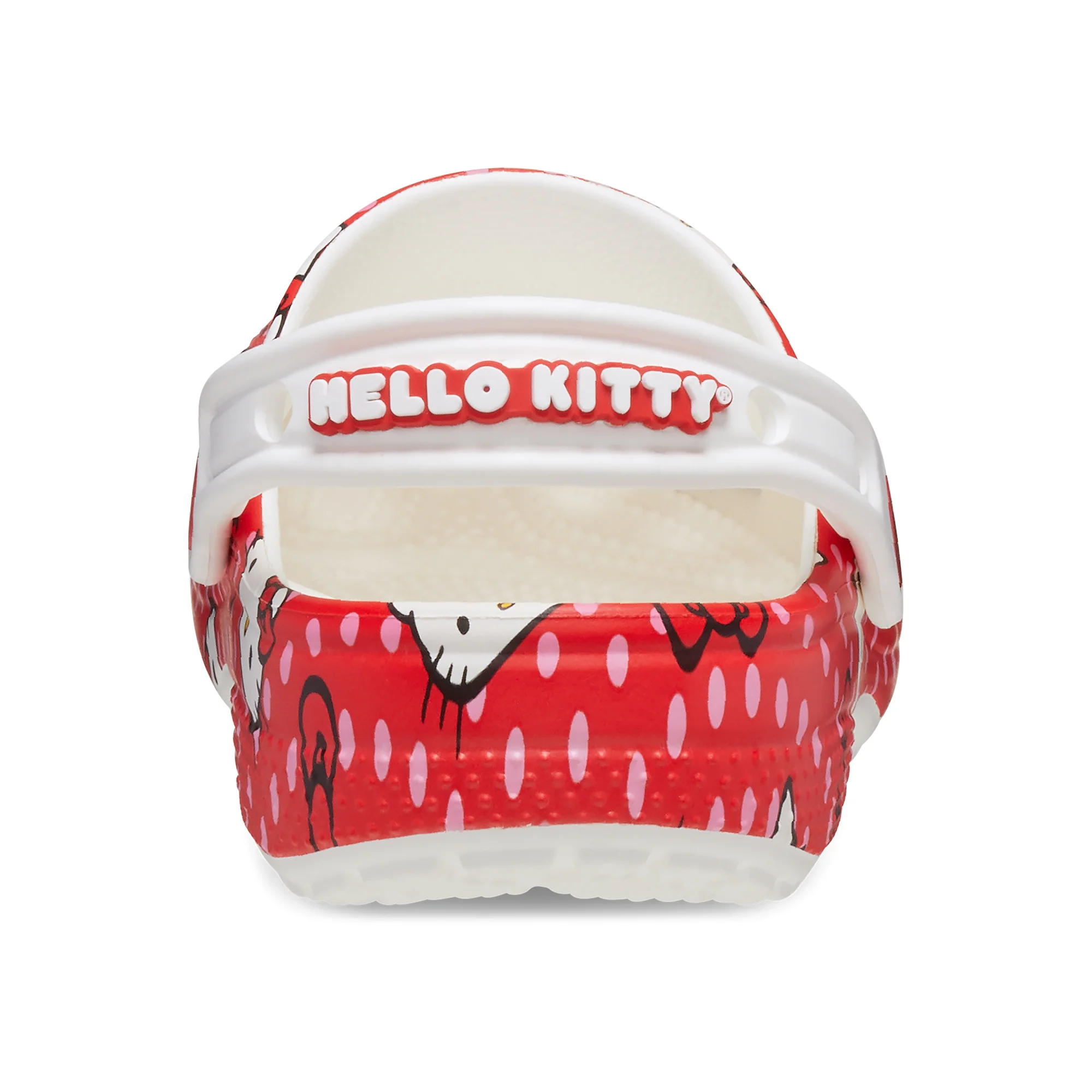 Hello Kitty x Crocs Toddler Red Classic Clog - Image 4