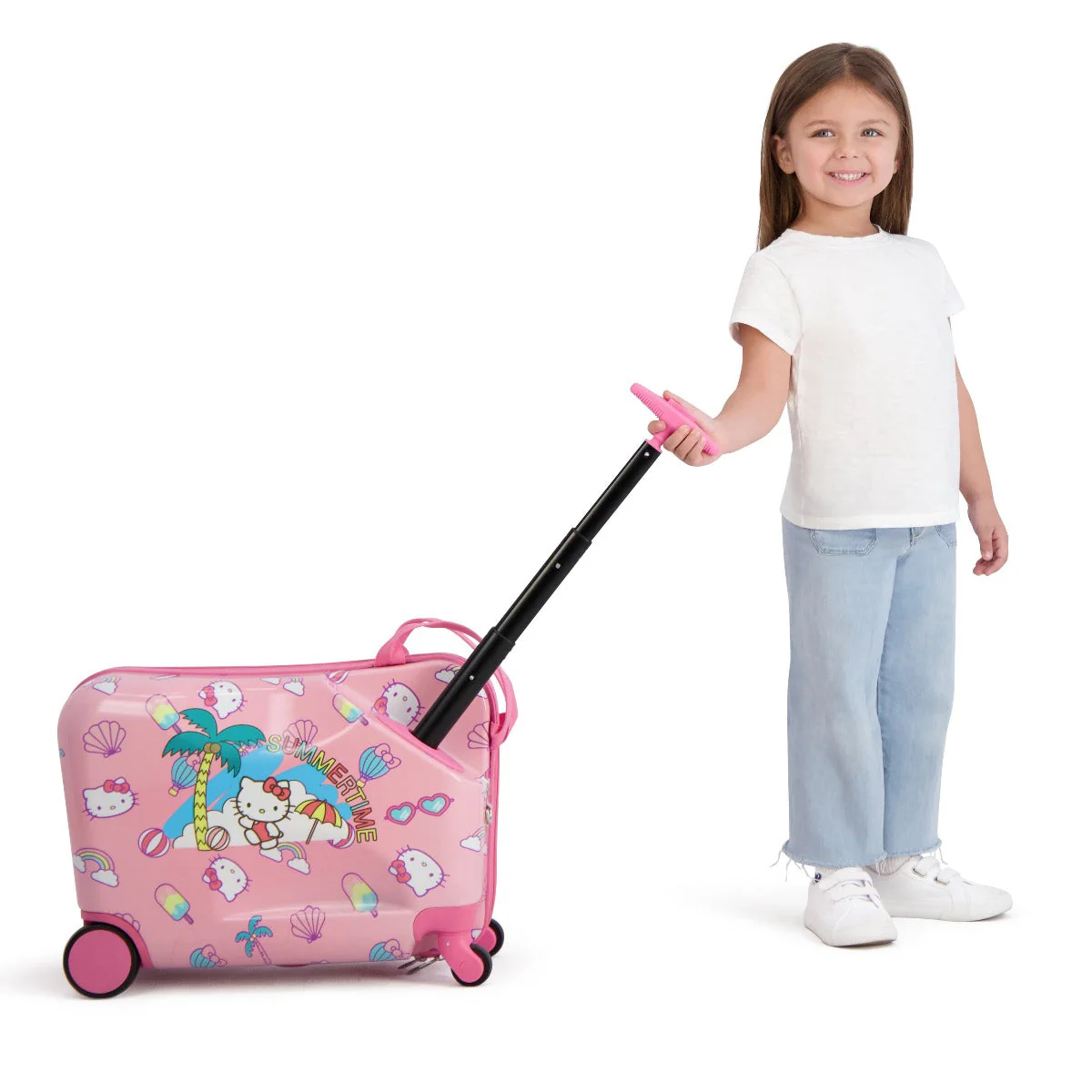Hello Kitty x FUL 14.5" Ride-Along Summertime Kids Luggage - Image 10