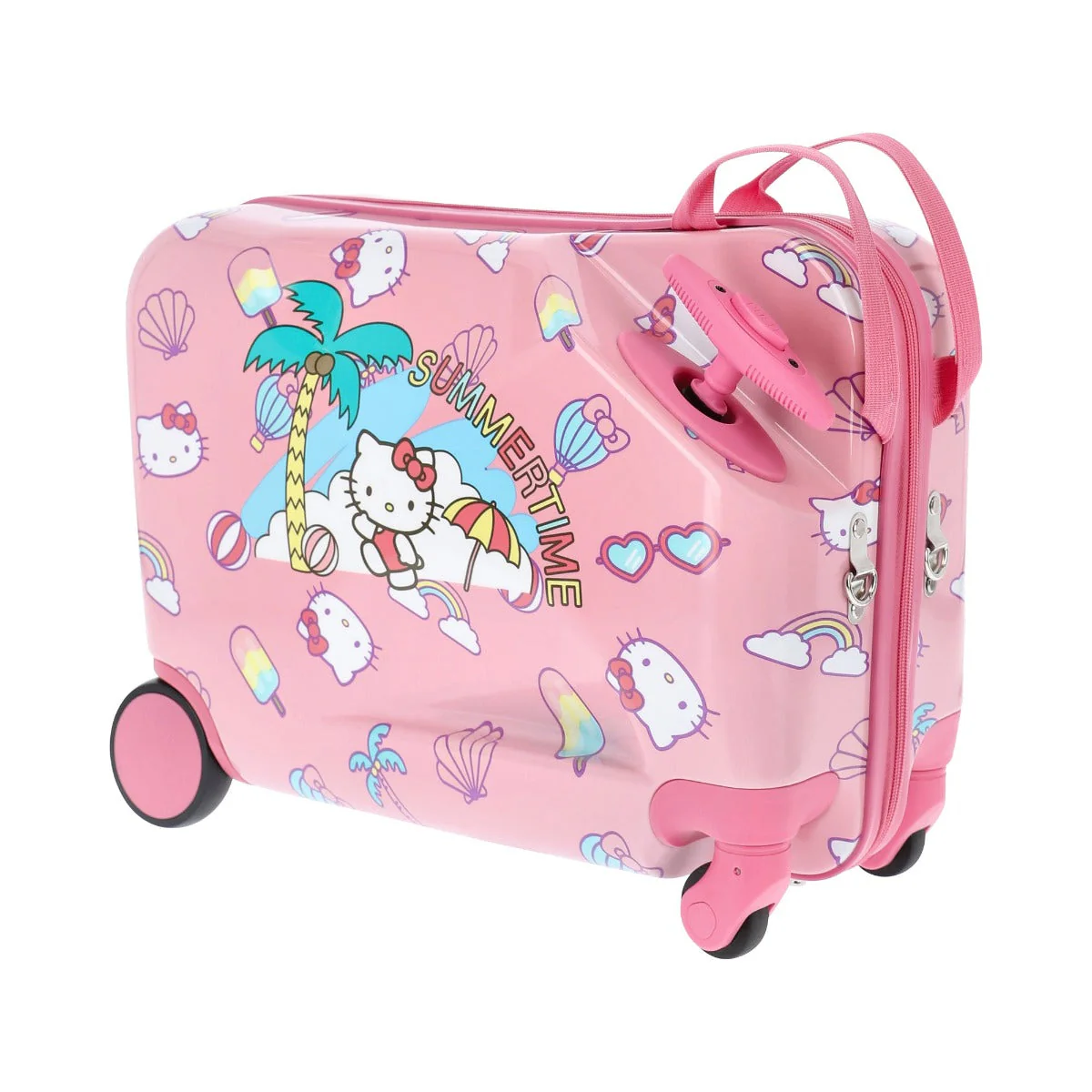 Hello Kitty x FUL 14.5" Ride-Along Summertime Kids Luggage - Image 3