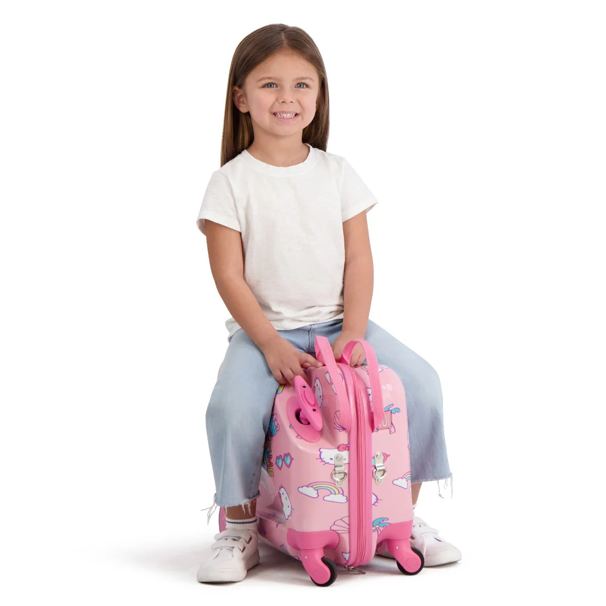Hello Kitty x FUL 14.5" Ride-Along Summertime Kids Luggage - Image 9