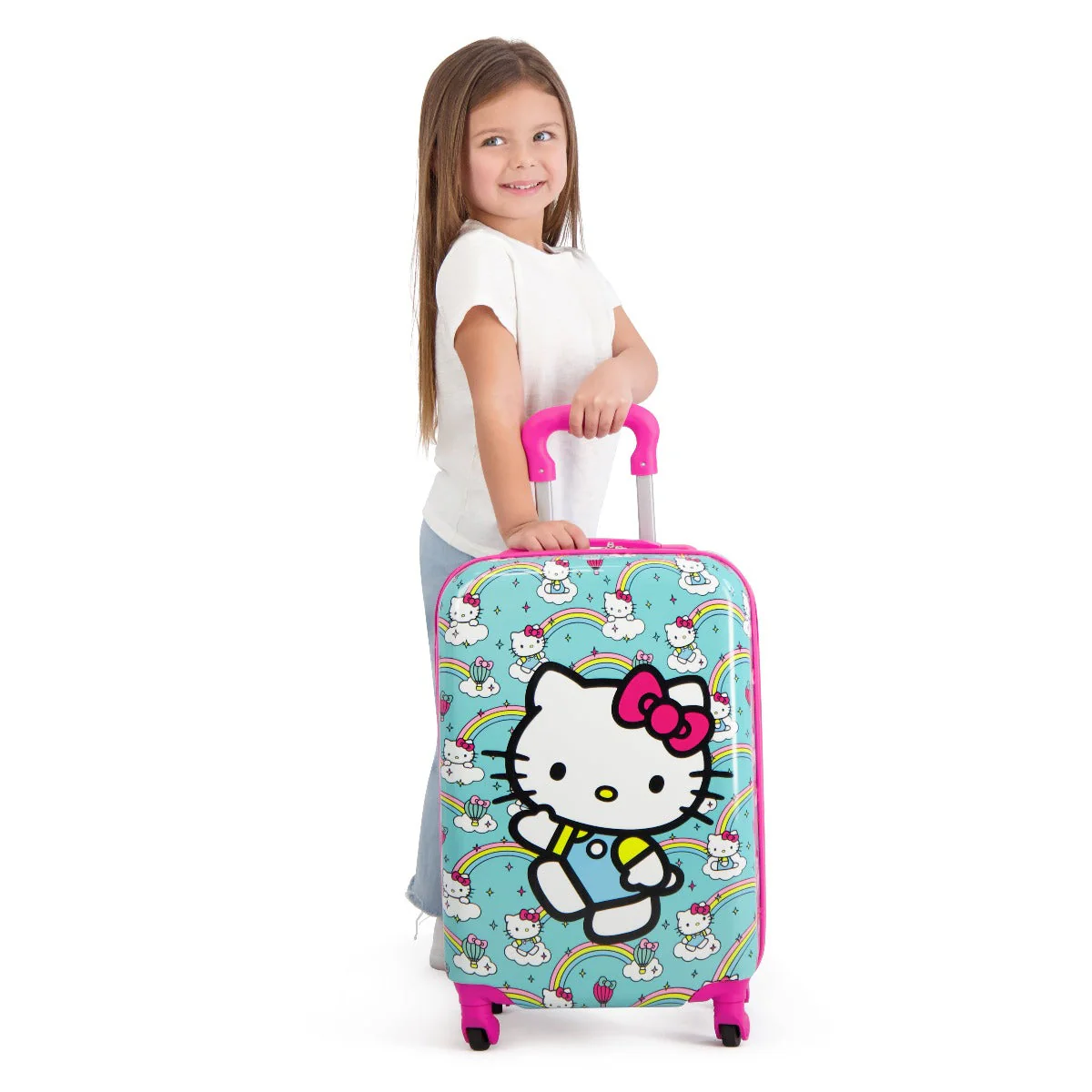 Hello Kitty x FUL 21" Rainbows Kids Carry-on Luggage - Image 7