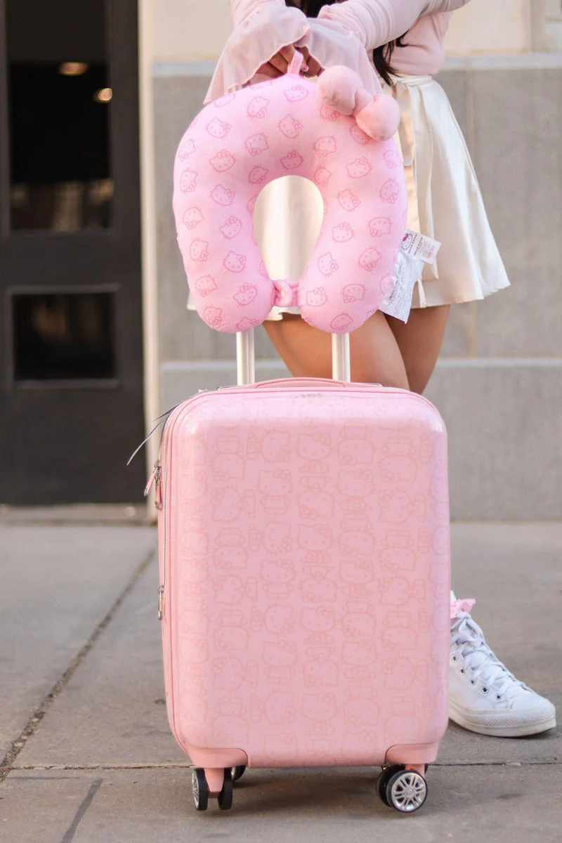 Hello Kitty x FUL 22" Pose Hardshell Luggage (Pink) - Image 8