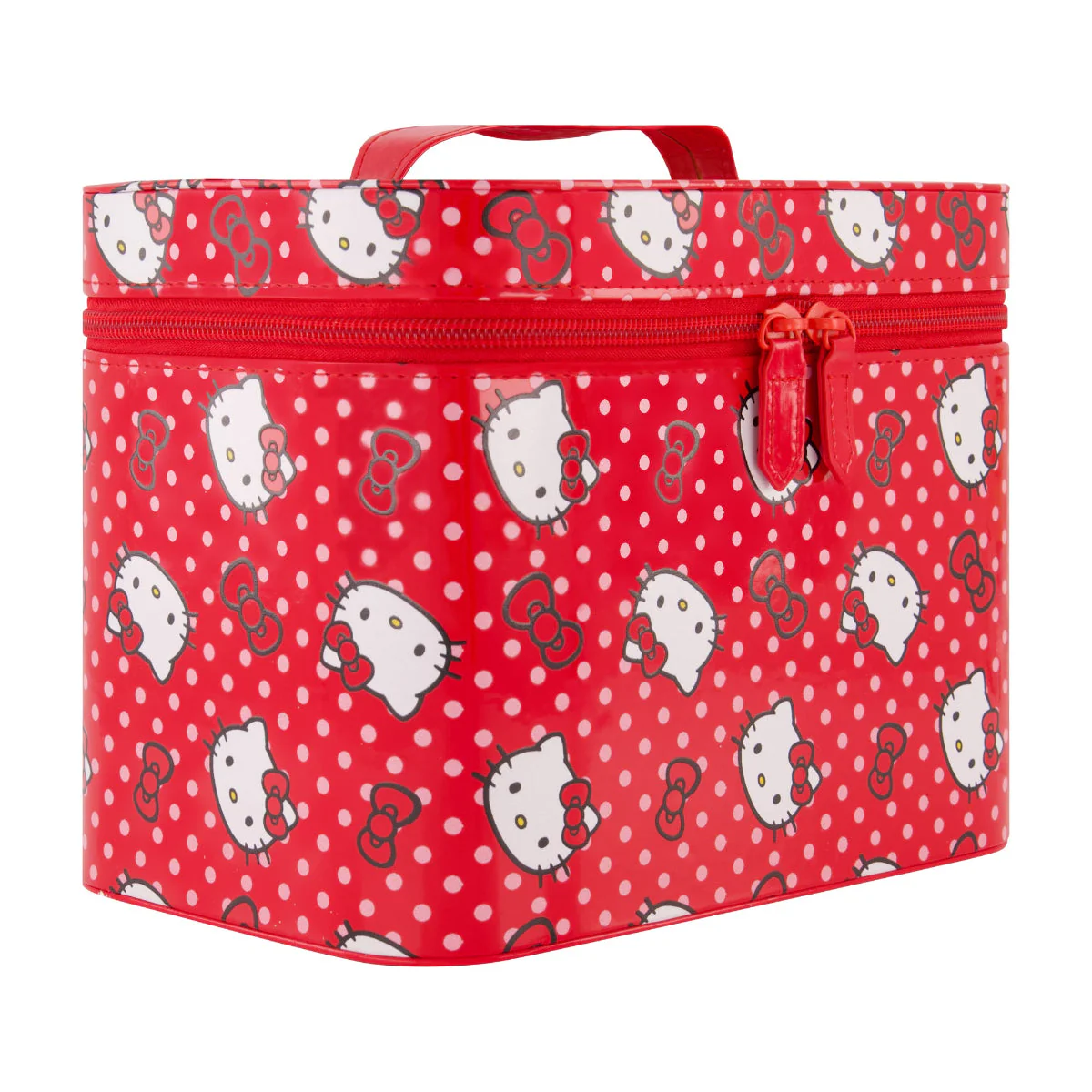 Hello Kitty x FUL Travel Cosmetic Case (Red Polka Dot) - Image 3