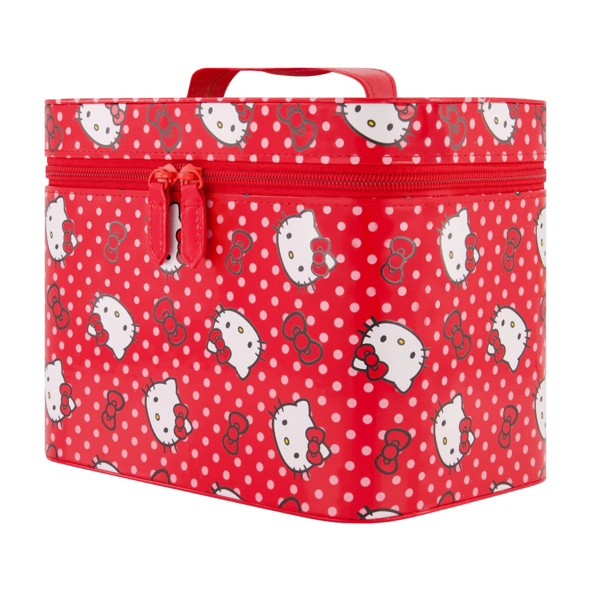 Hello Kitty x FUL Travel Cosmetic Case (Red Polka Dot) - Image 4