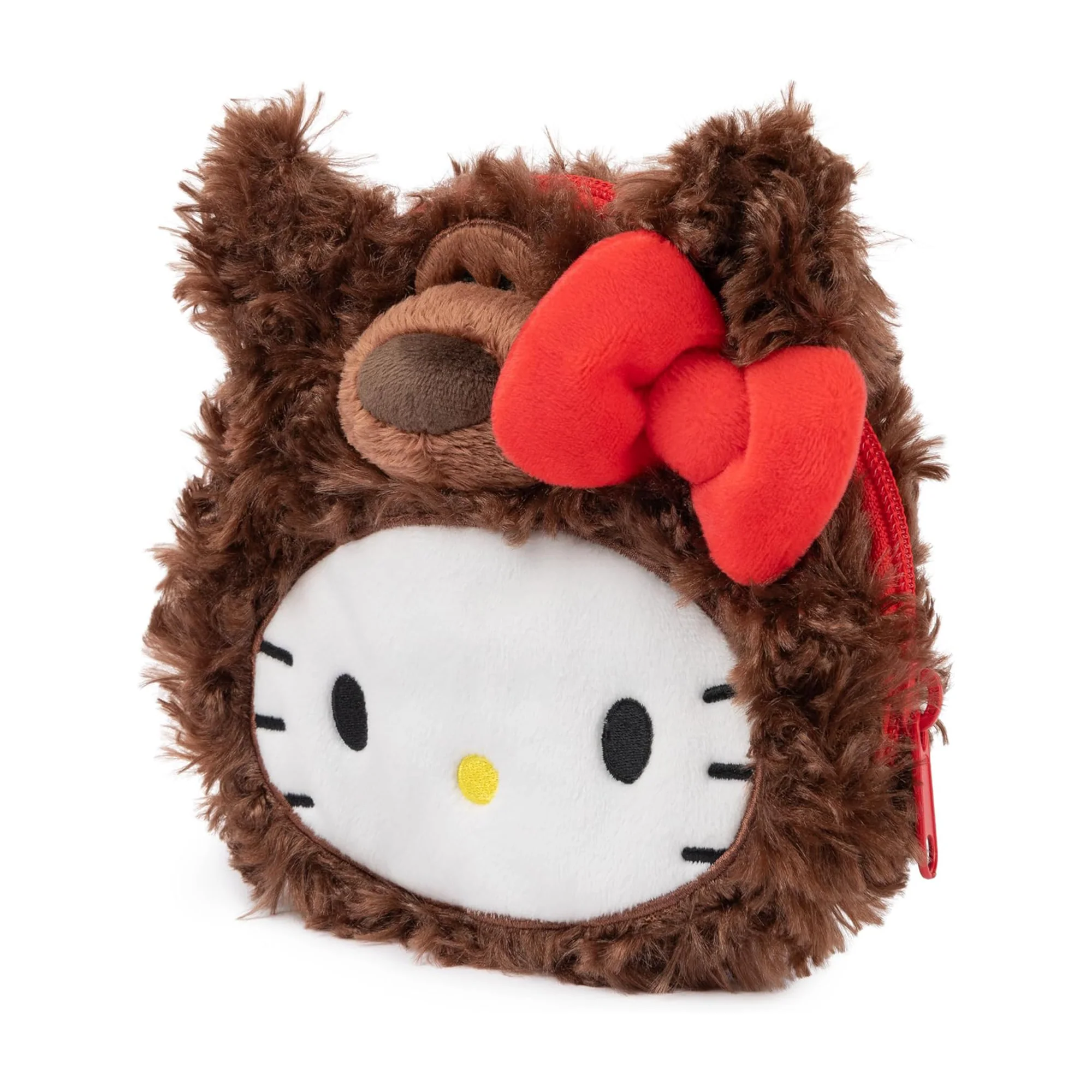 Hello Kitty x GUND Mini Zipper Pouch (Philbin Teddy Bear) - Image 5