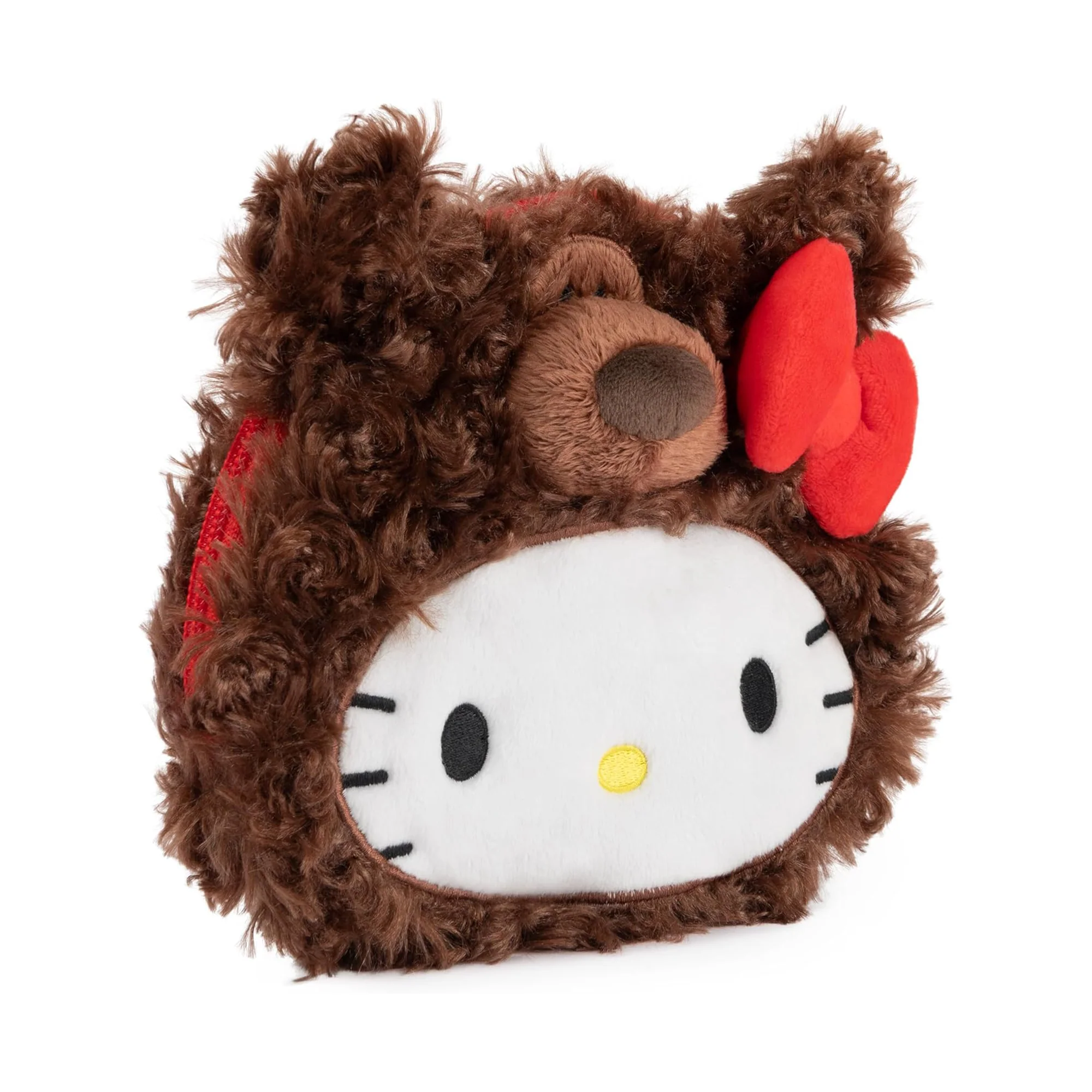 Hello Kitty x GUND Mini Zipper Pouch (Philbin Teddy Bear) - Image 6