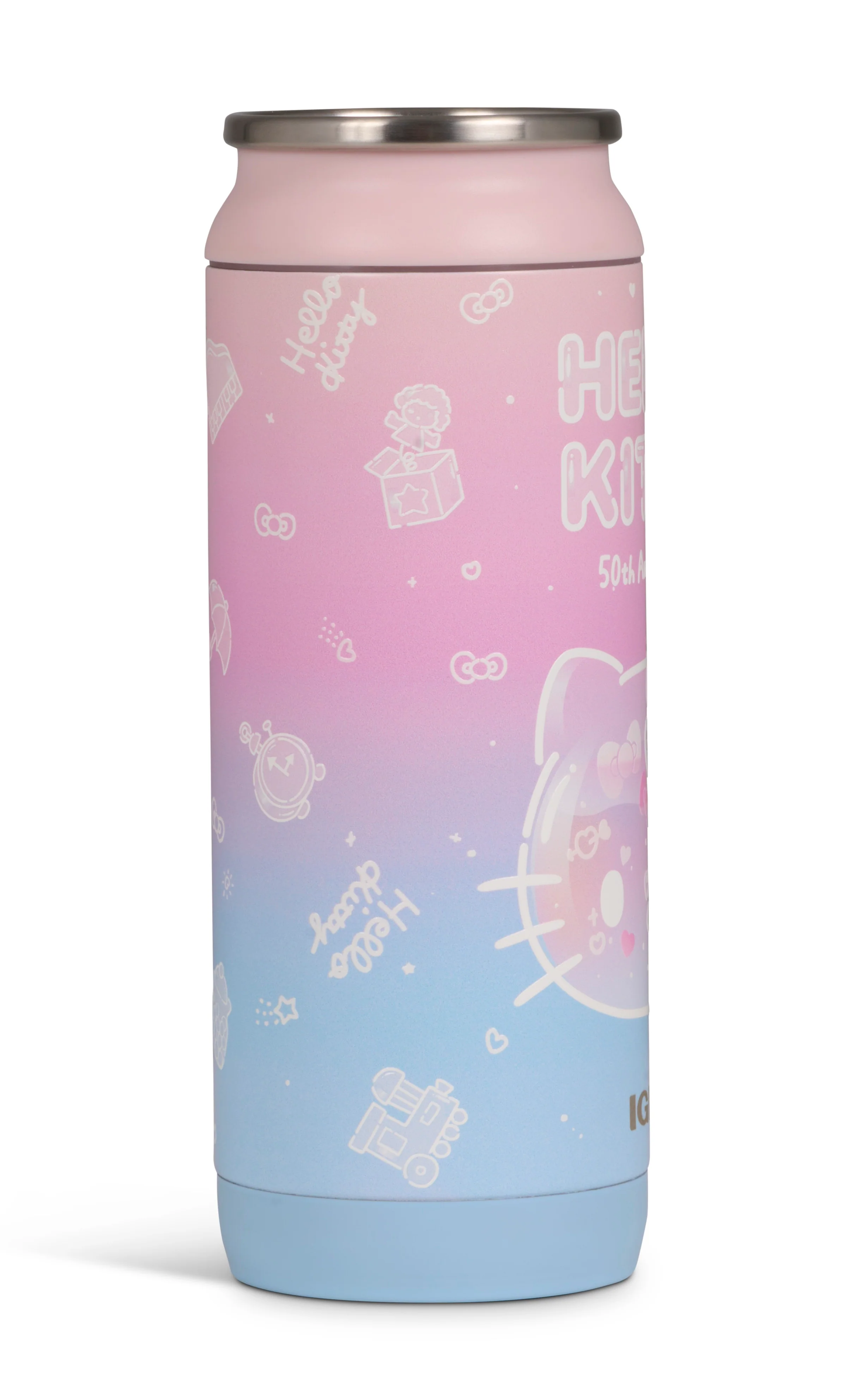Hello Kitty x Igloo 50th Anniversary 16oz Stainless Steel Can - Image 10