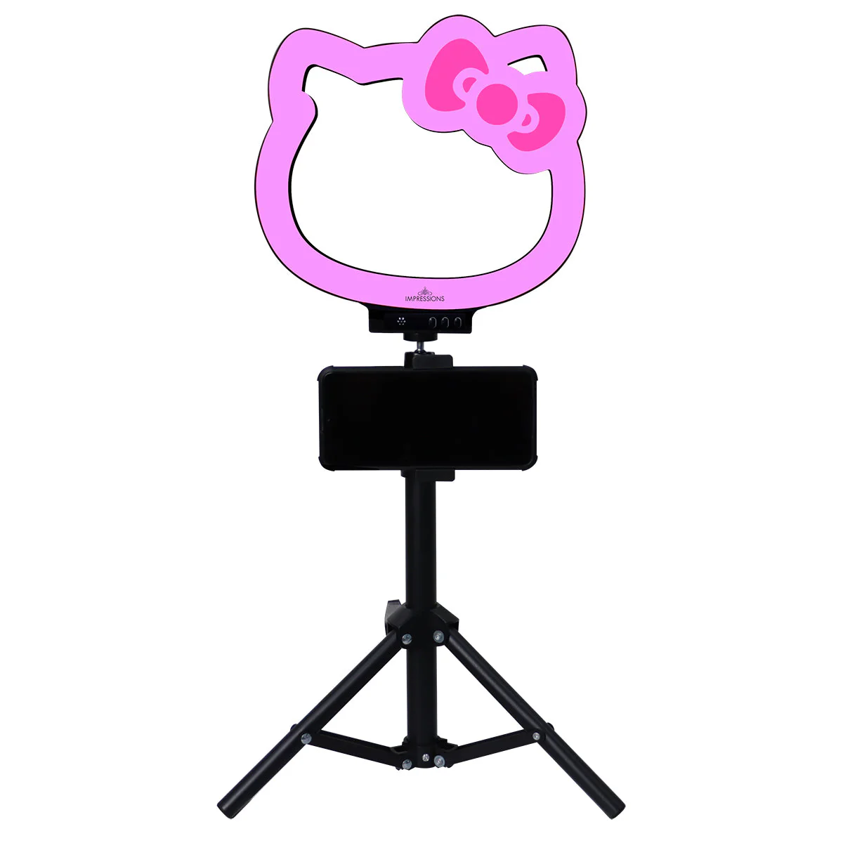 Hello Kitty x Impressions Vanity 10" Desktop Ring Light Tripod - Image 6