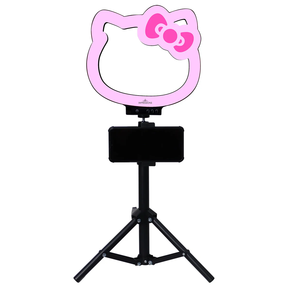 Hello Kitty x Impressions Vanity 10" Desktop Ring Light Tripod - Image 7
