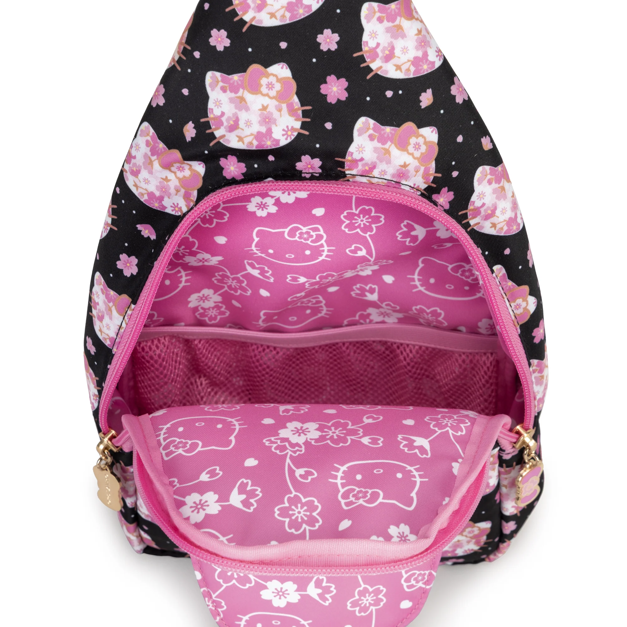 Hello Kitty x JuJuBe Crossbody Sling Bag (Cherry Blossoms) - Image 4