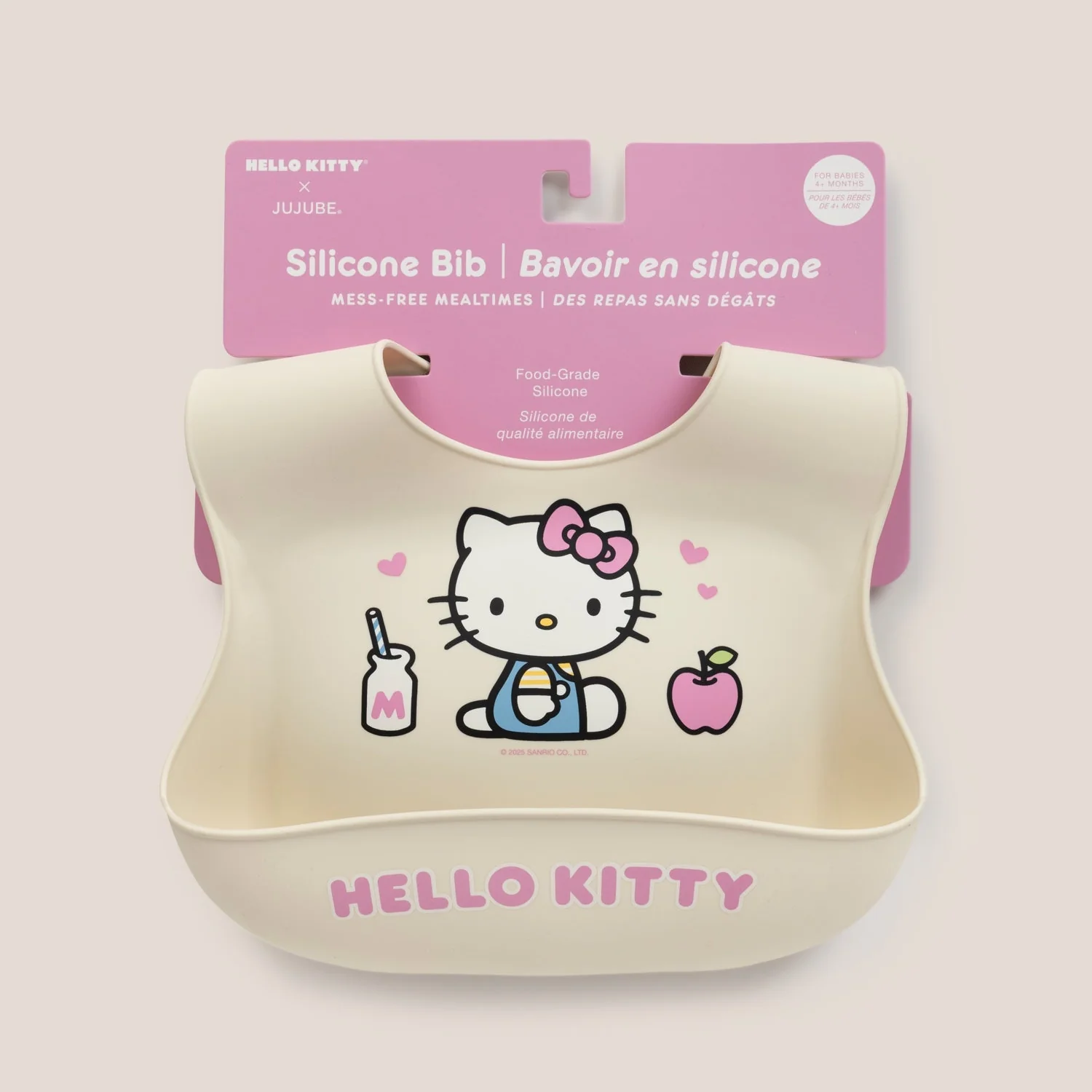 Hello Kitty x JuJuBe Silicone Bib - Image 7