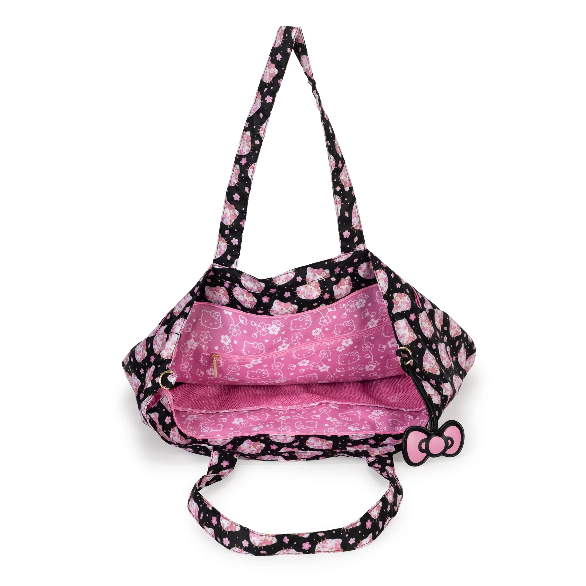 Hello Kitty x JuJuBe Super Be Tote Bag (Cherry Blossoms) - Image 2