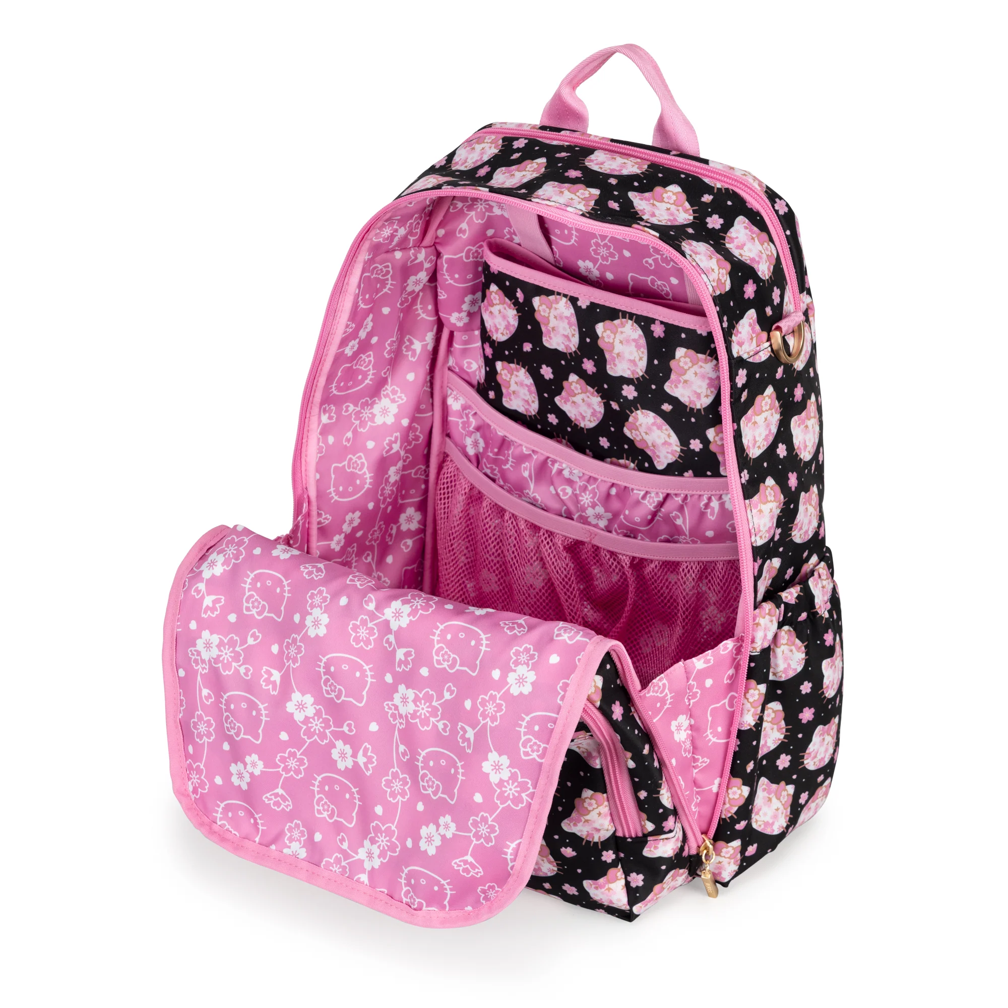 Hello Kitty x JuJuBe Zealous Backpack (Cherry Blossoms) - Image 2