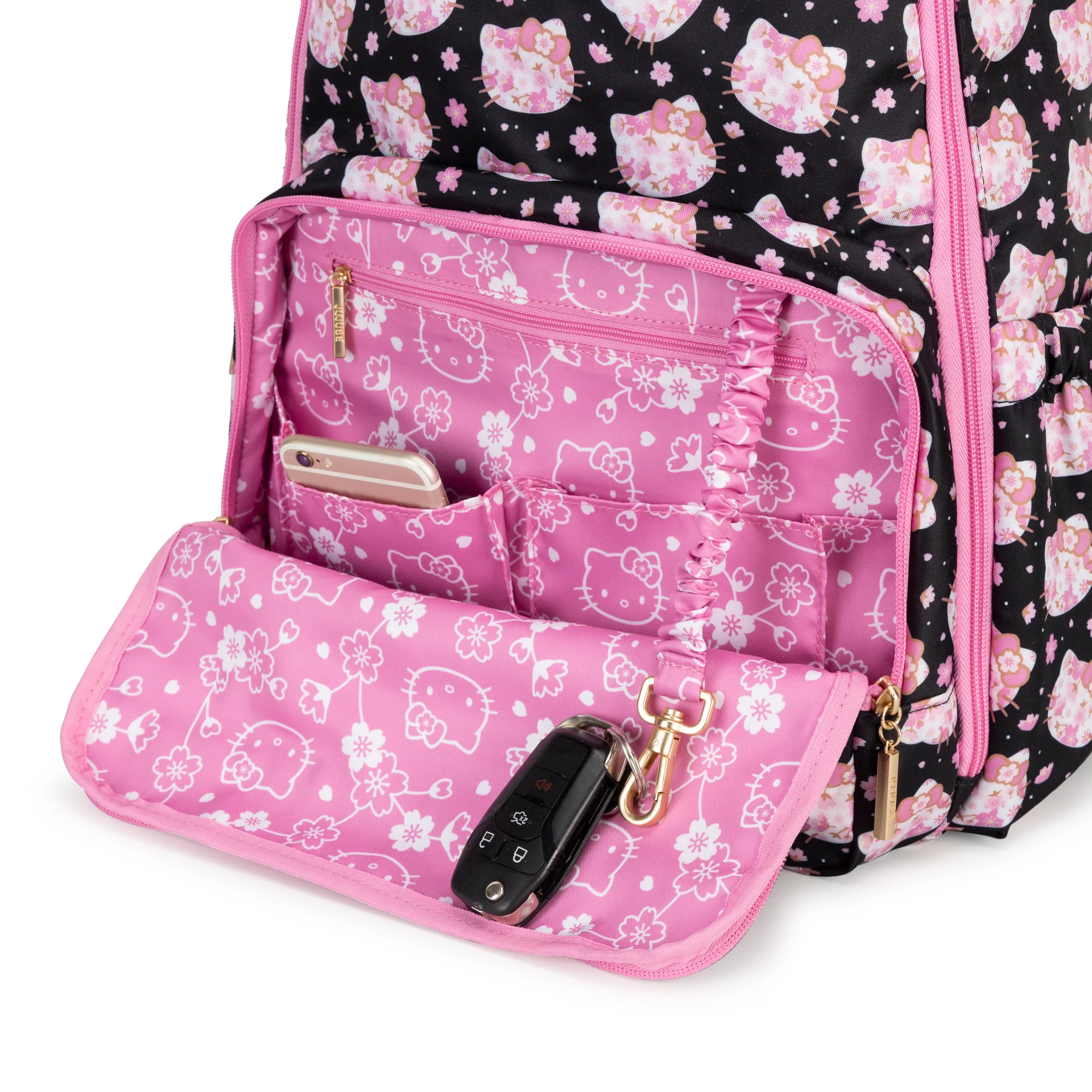 Hello Kitty x JuJuBe Zealous Backpack (Cherry Blossoms) - Image 3